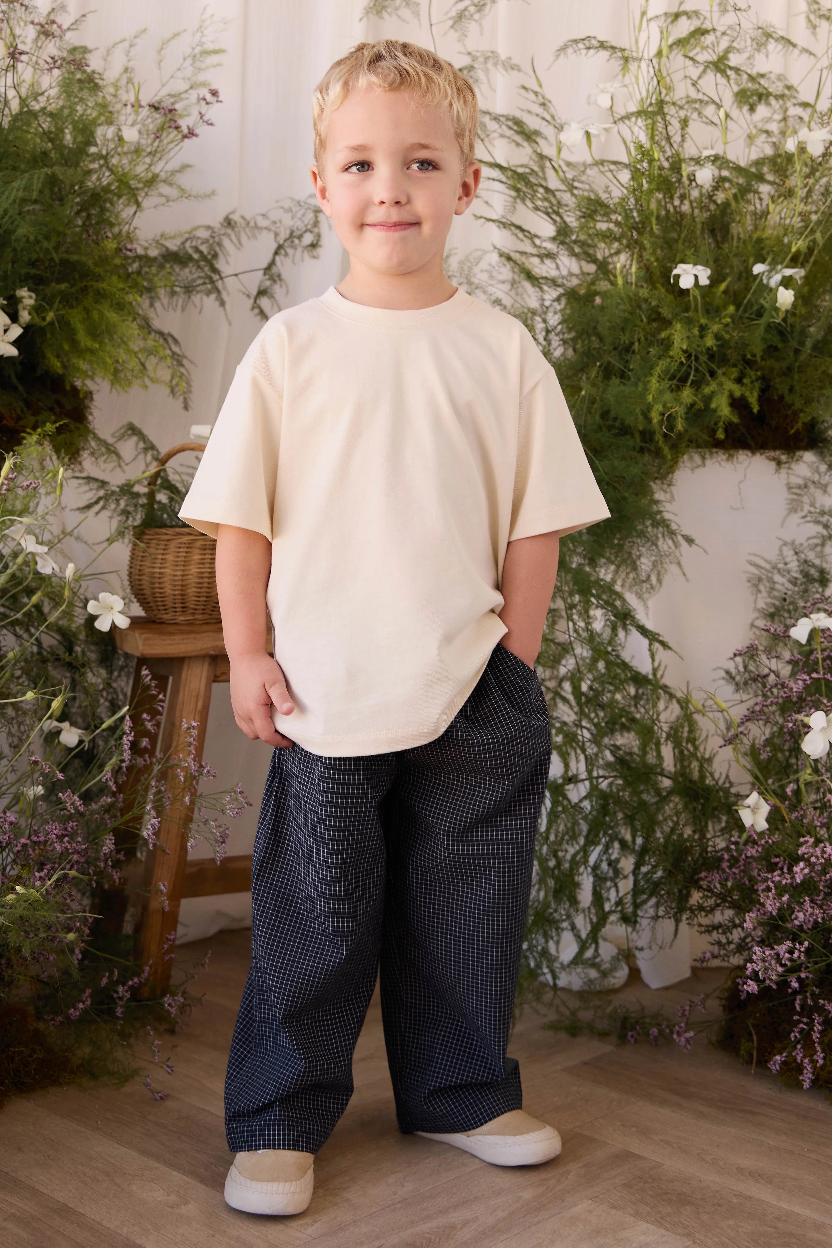 【預購】JAMIE KAY -Organic Cotton Bjorn Tee（Cloud）