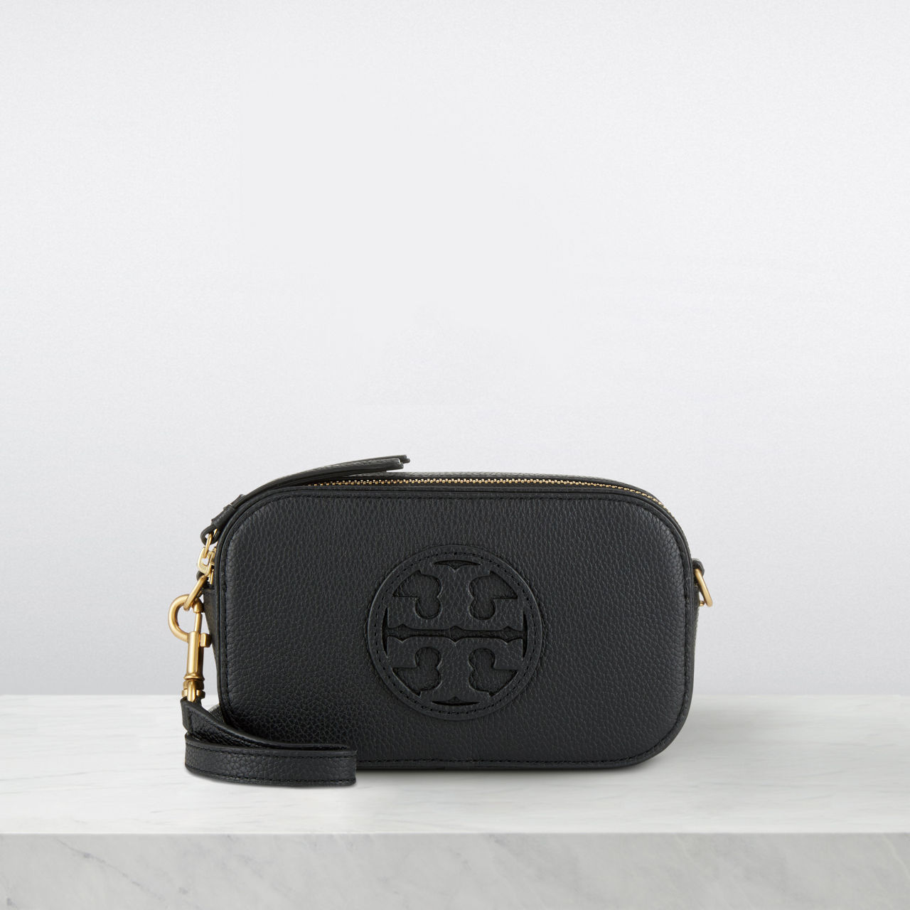 【預購】TORY BURCH S082006 Perry Bombe 相機包 (黑色)