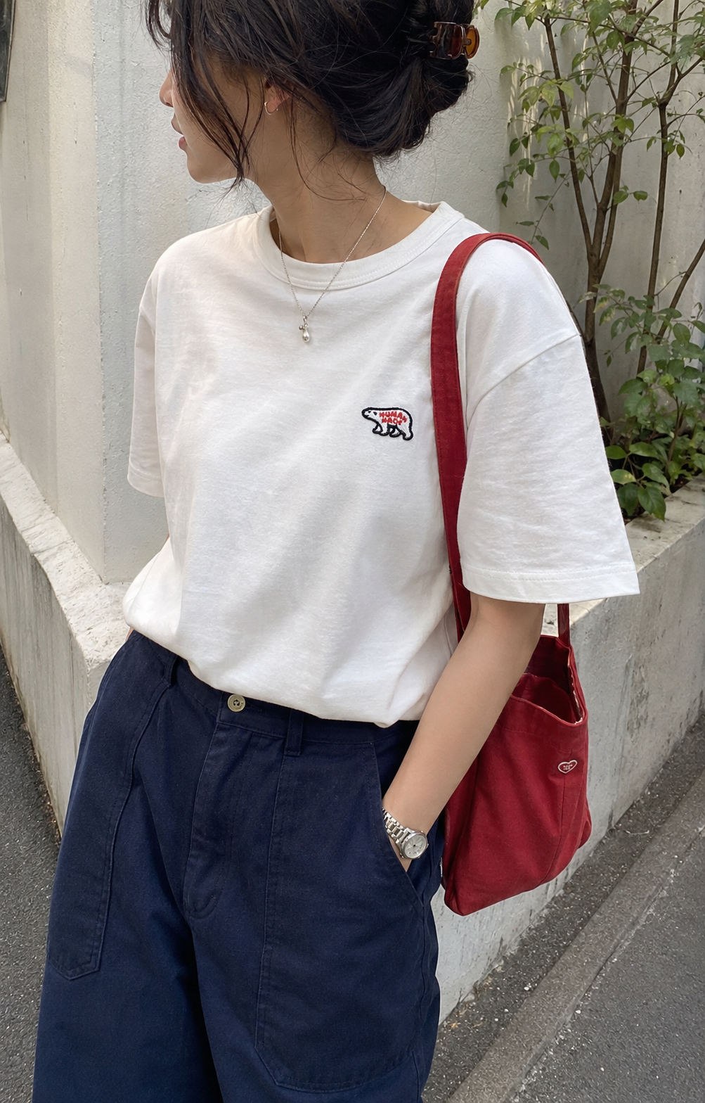 HUMAN MADE ANIMAL BADGE T-SHIRT 刺繡 小標 LOGO 短T 北極熊 鴨子