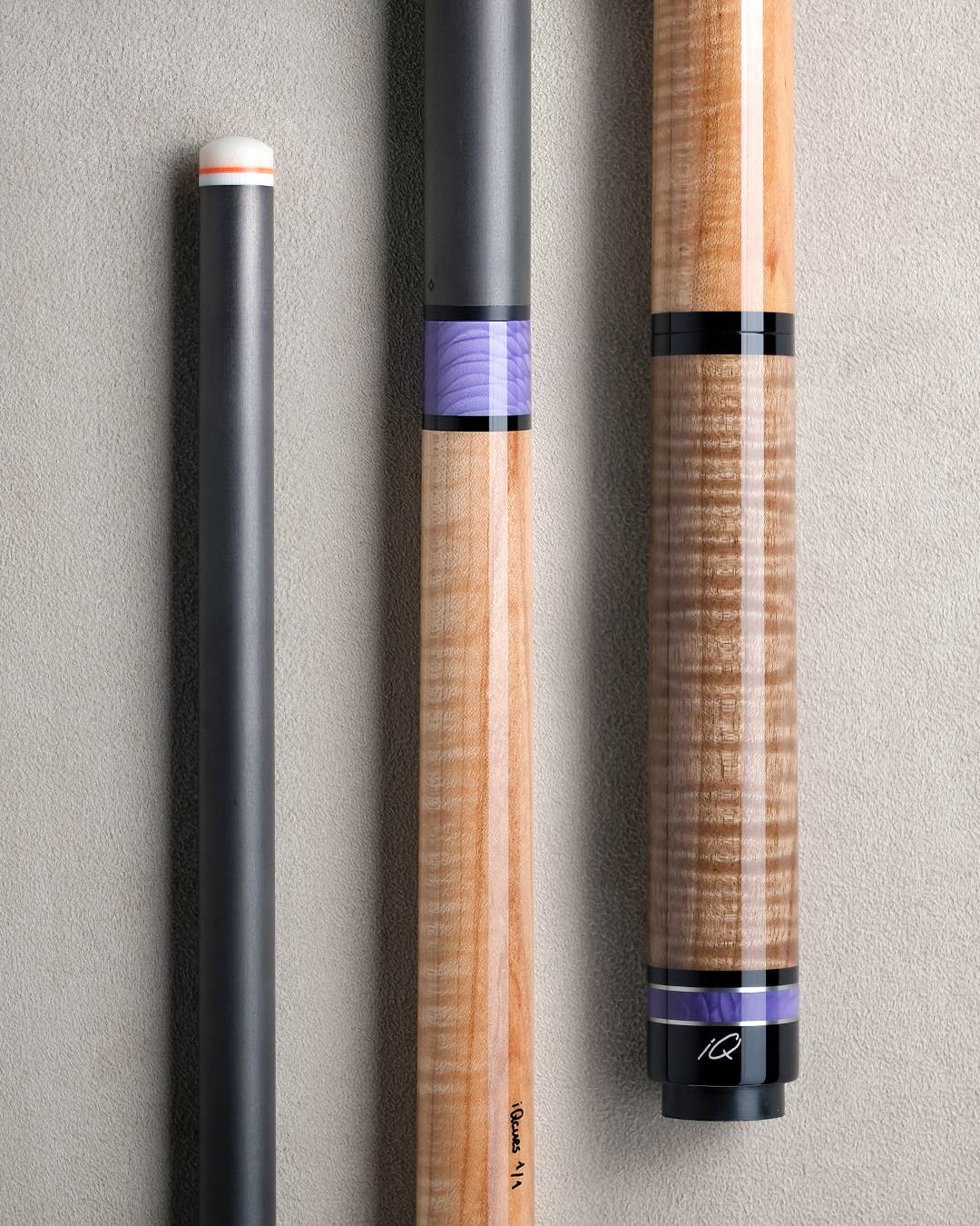 iQ Custom Jump Cue (Curly Maple/Walnut)
