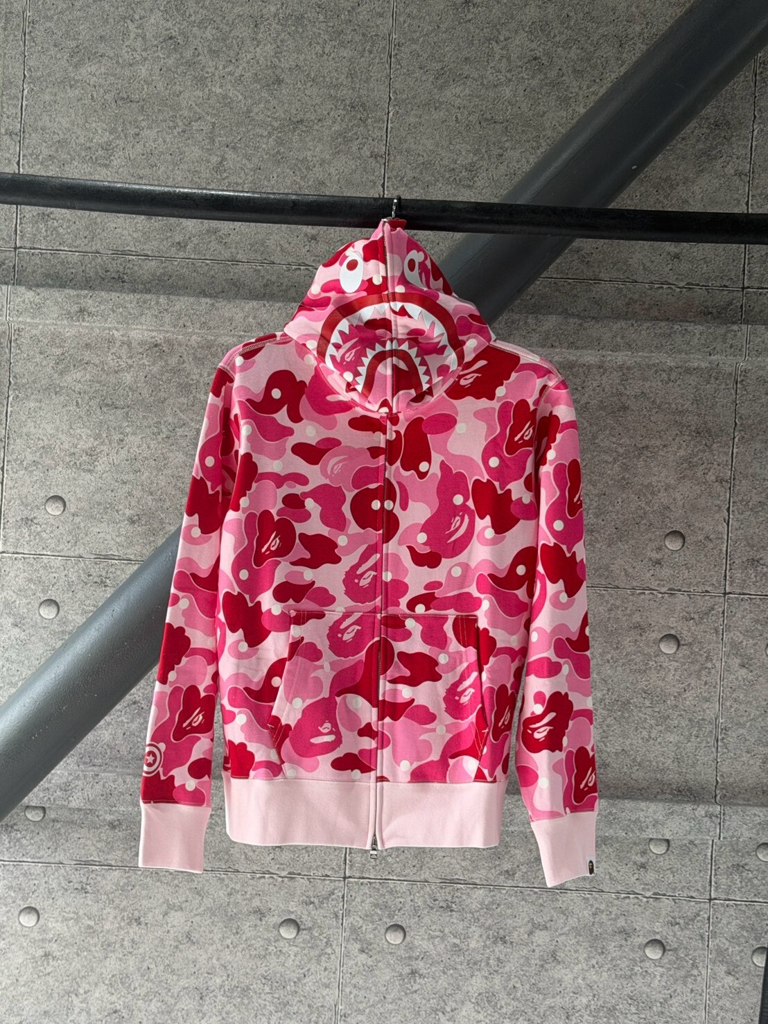 BAPE COLOR CAMO 迷彩斑紋 鯊魚外套