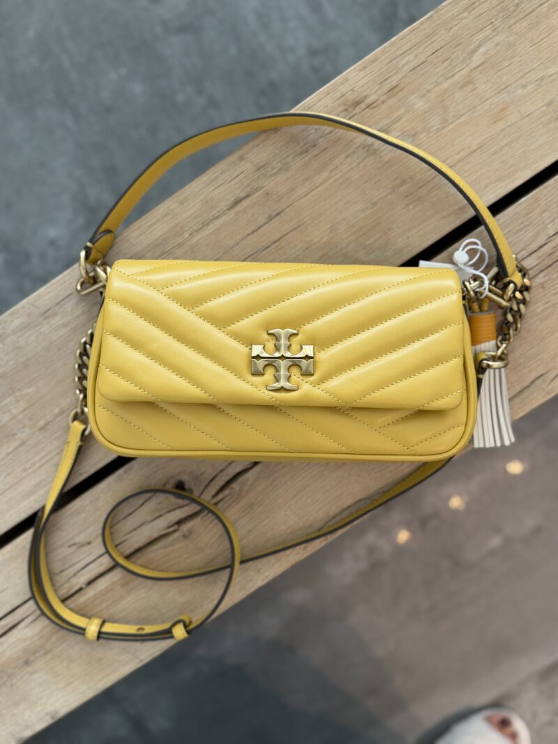 【預購】TORY BURCH S082011 Kira Chevron 流蘇翻蓋肩背袋