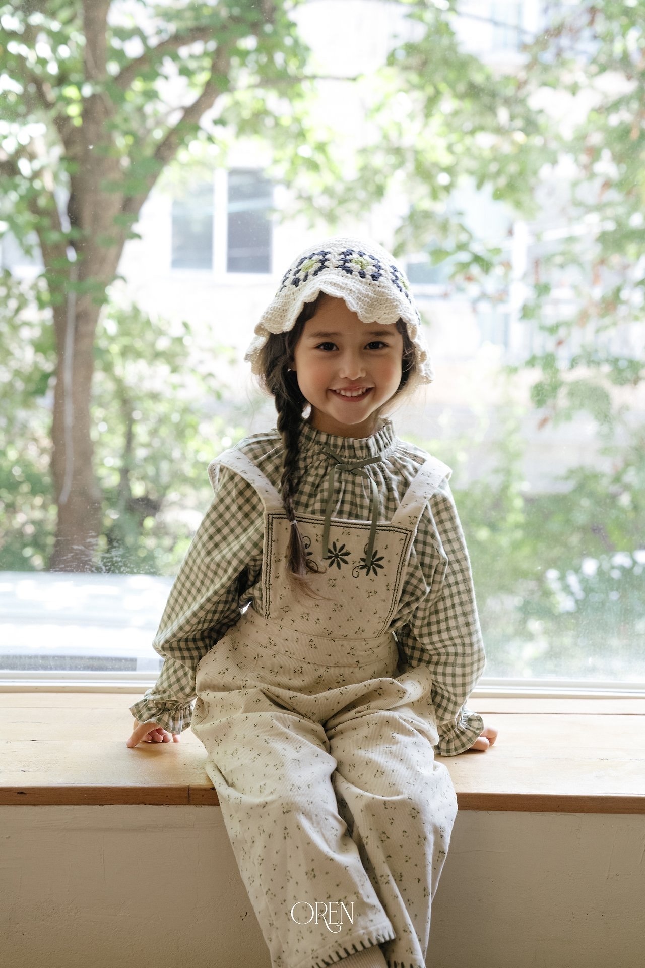 OREN Olive Garden Overalls