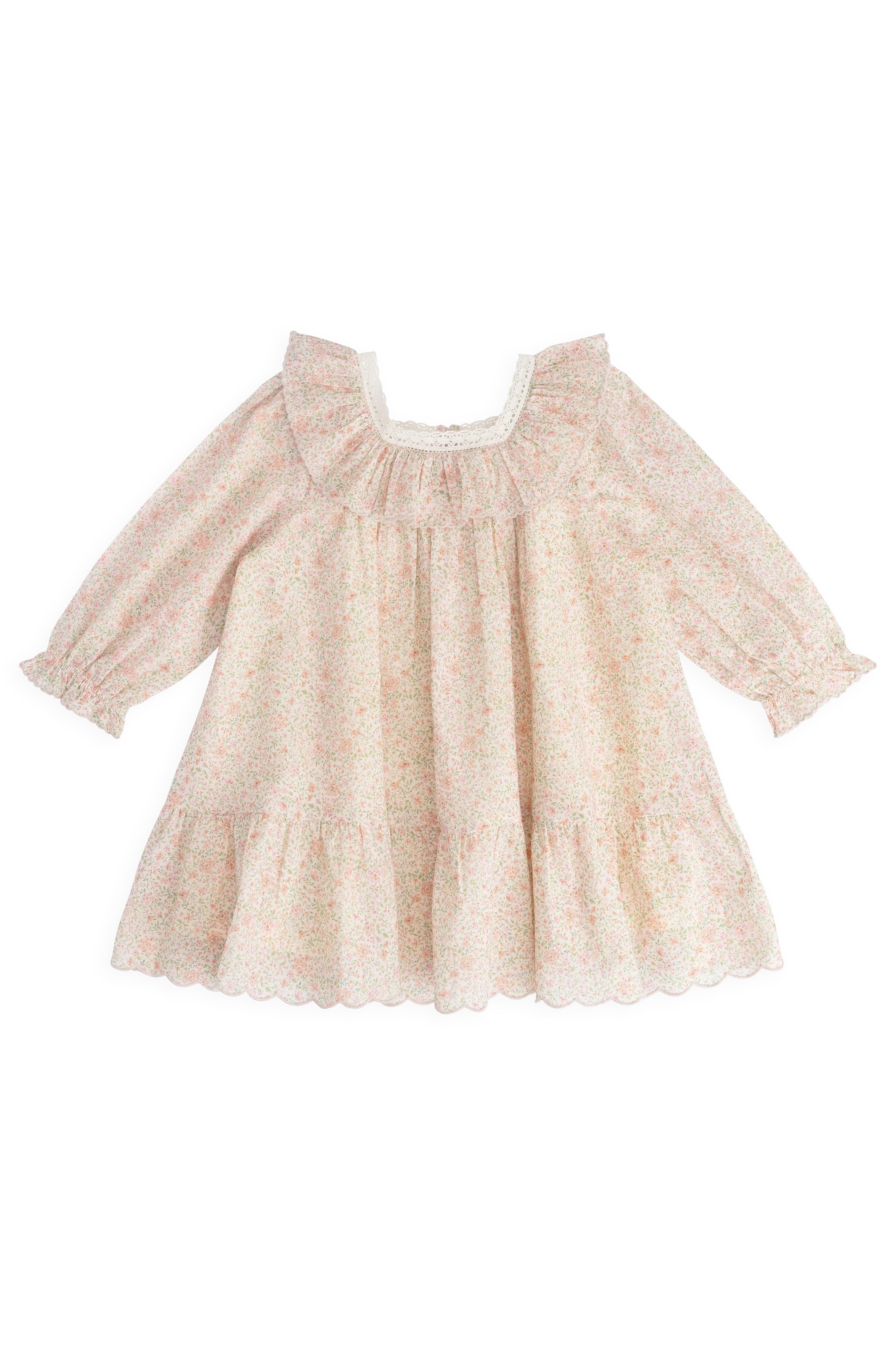【預購】JAMIE KAY -Organic Cotton Misty Dress（Flora Pink）
