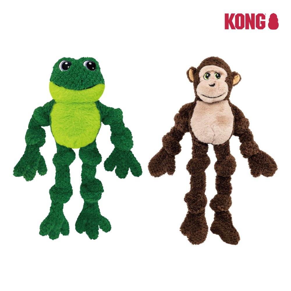 KONG | 繩結拉扯巨大青蛙 繩結玩具