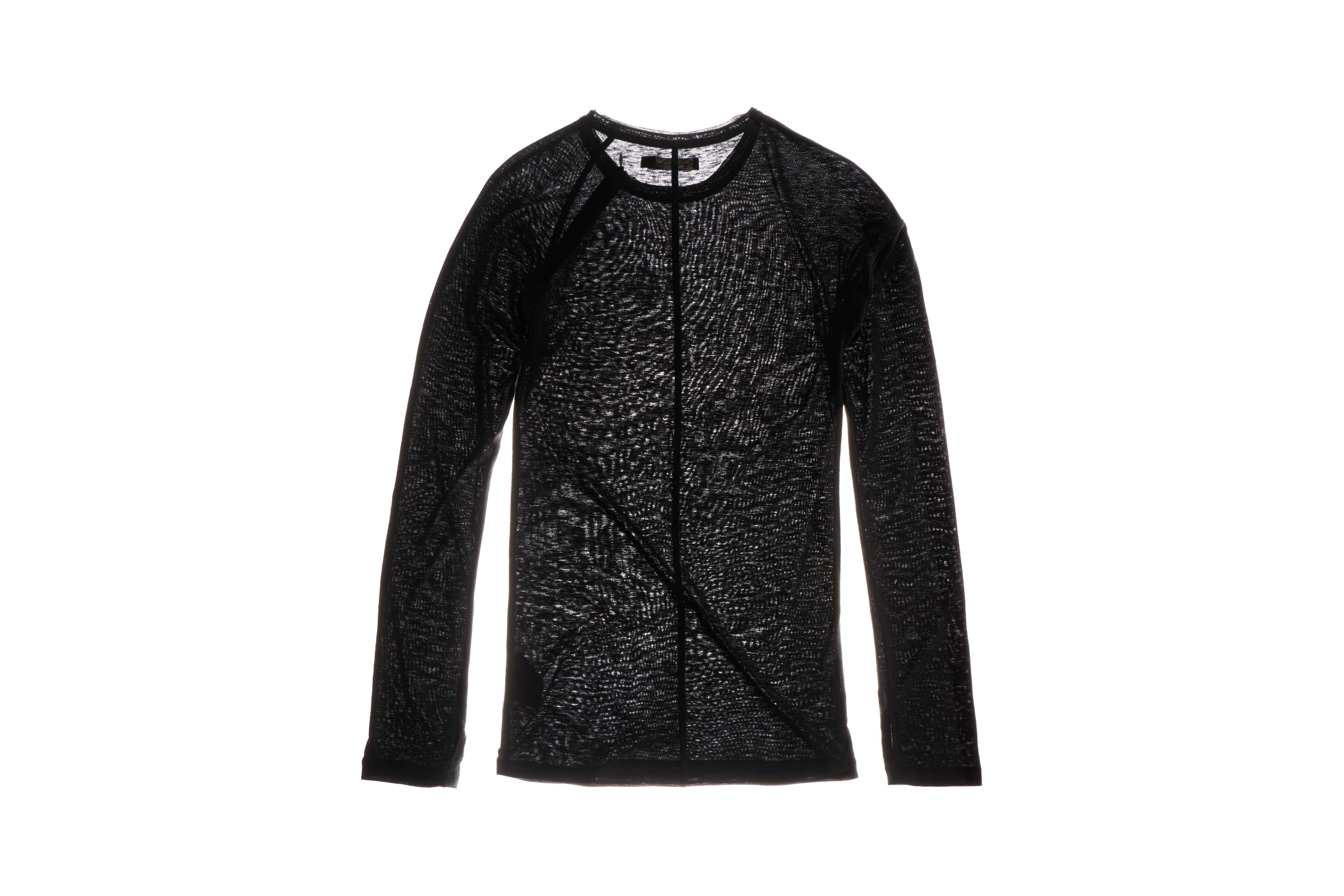 REMIX "Hybrid Sleeve" LS TEE (Black)