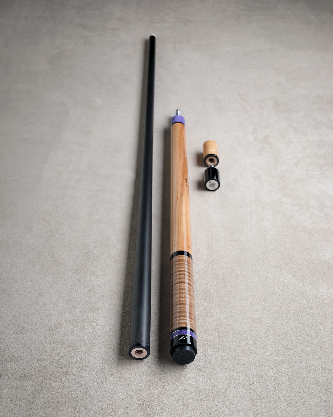 iQ Custom Jump Cue (Curly Maple/Walnut)