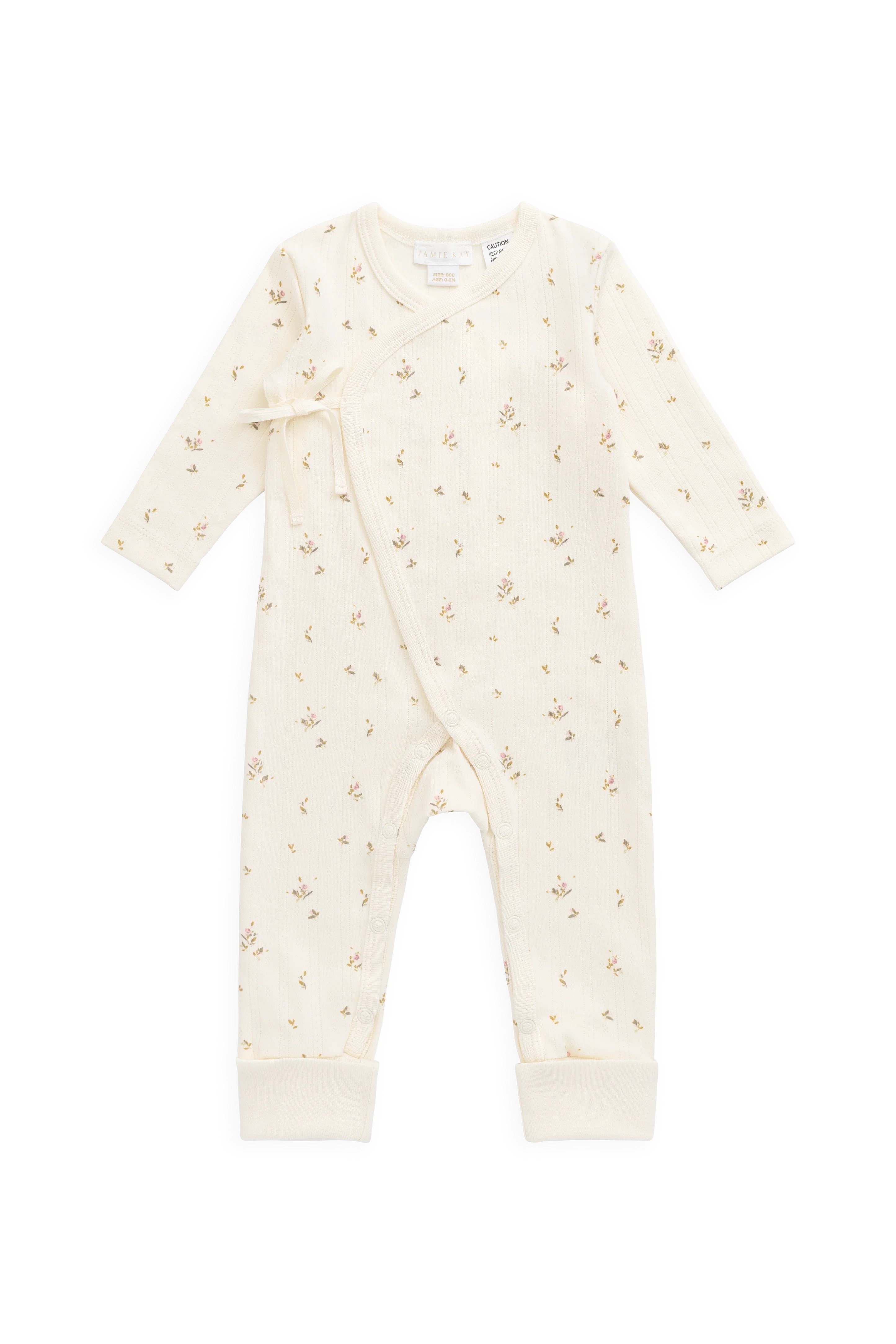 【預購】JAMIE KAY -Organic Cotton Pointelle Estelle Onepiece（Dina Antique）