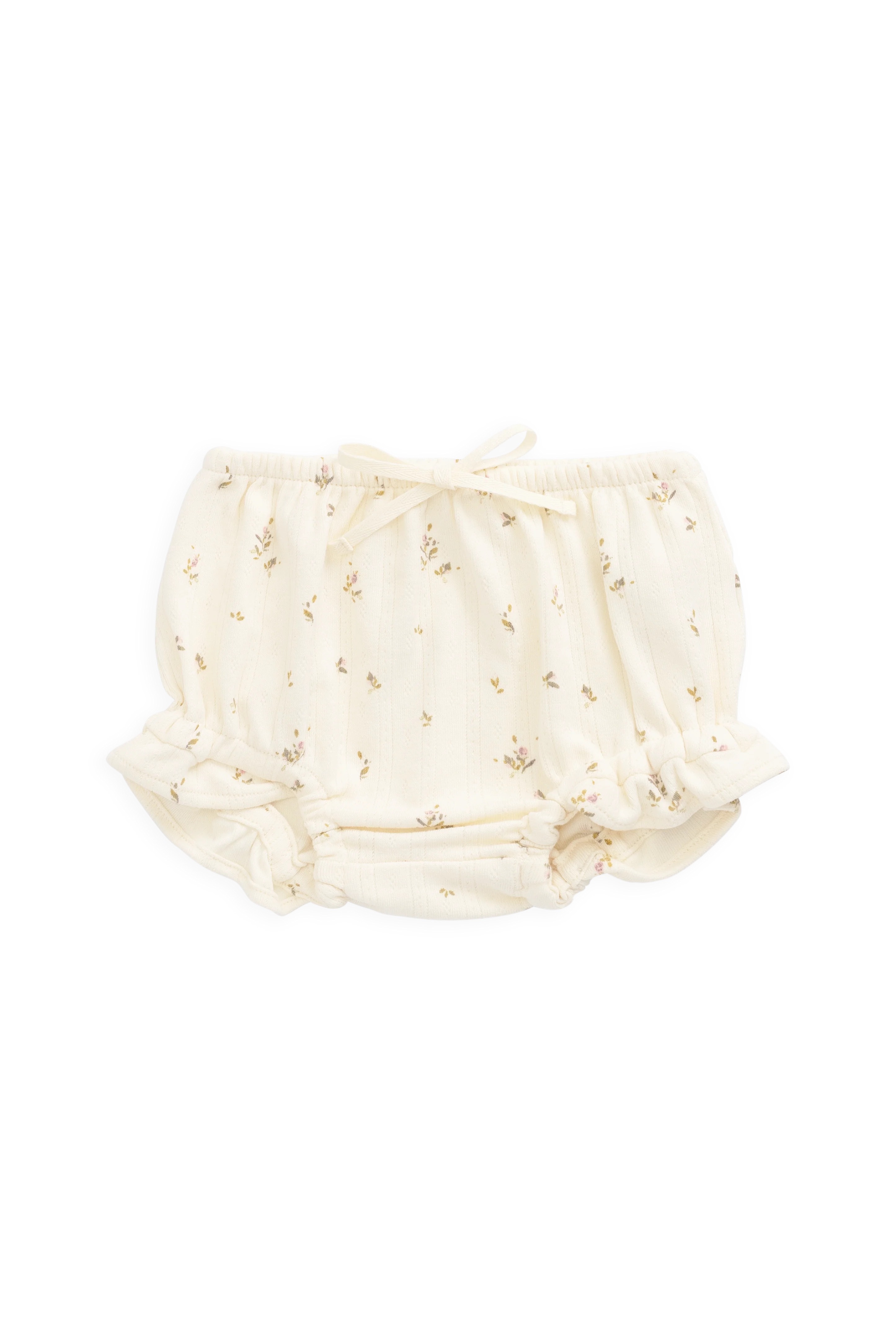 【預購】JAMIE KAY -Organic Cotton Pointelle Frill Bloomer（Dina Antique）