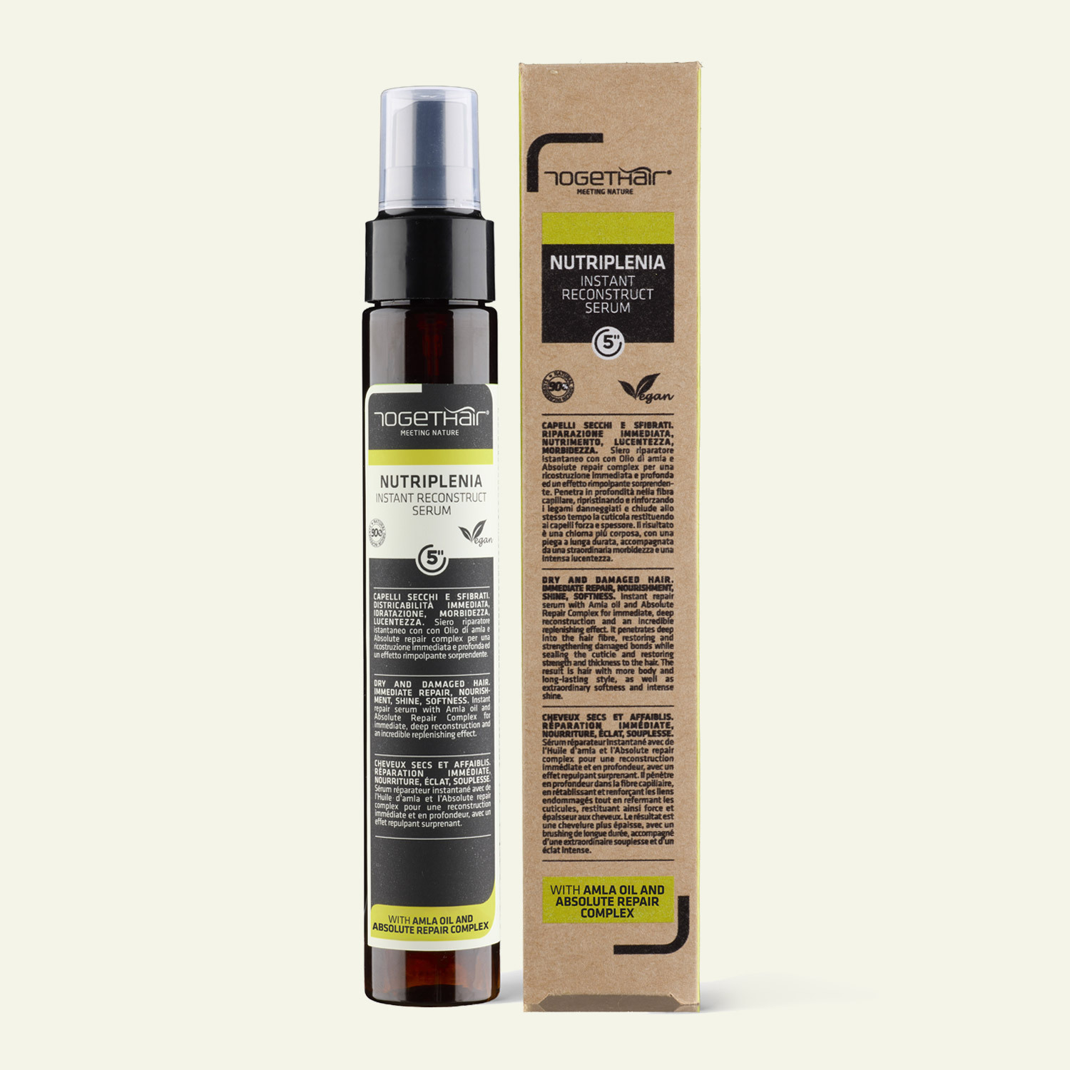 togethair Nutriplenia Instant Recontruct Serum 5”