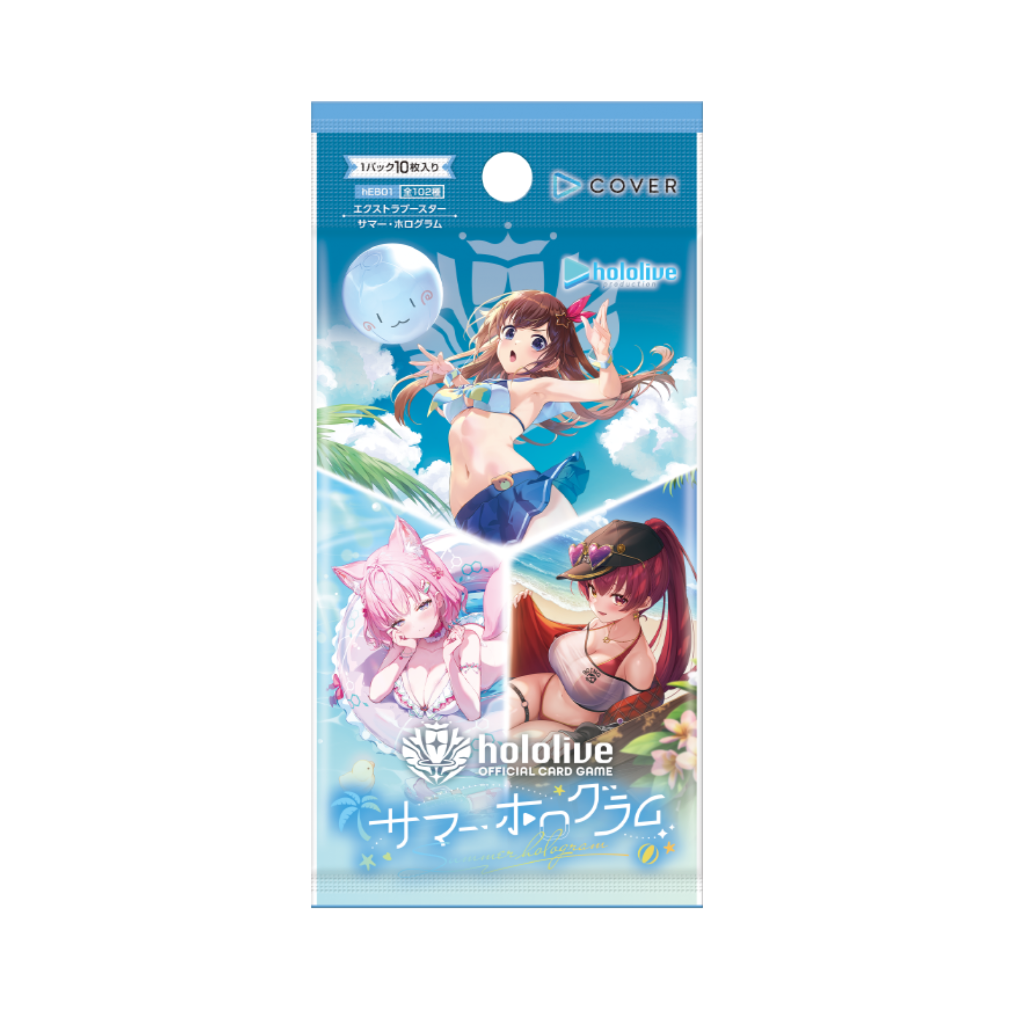 [原盒] hololive OFFICIAL CARD GAME hOCG-hEB01 Summer Hologram