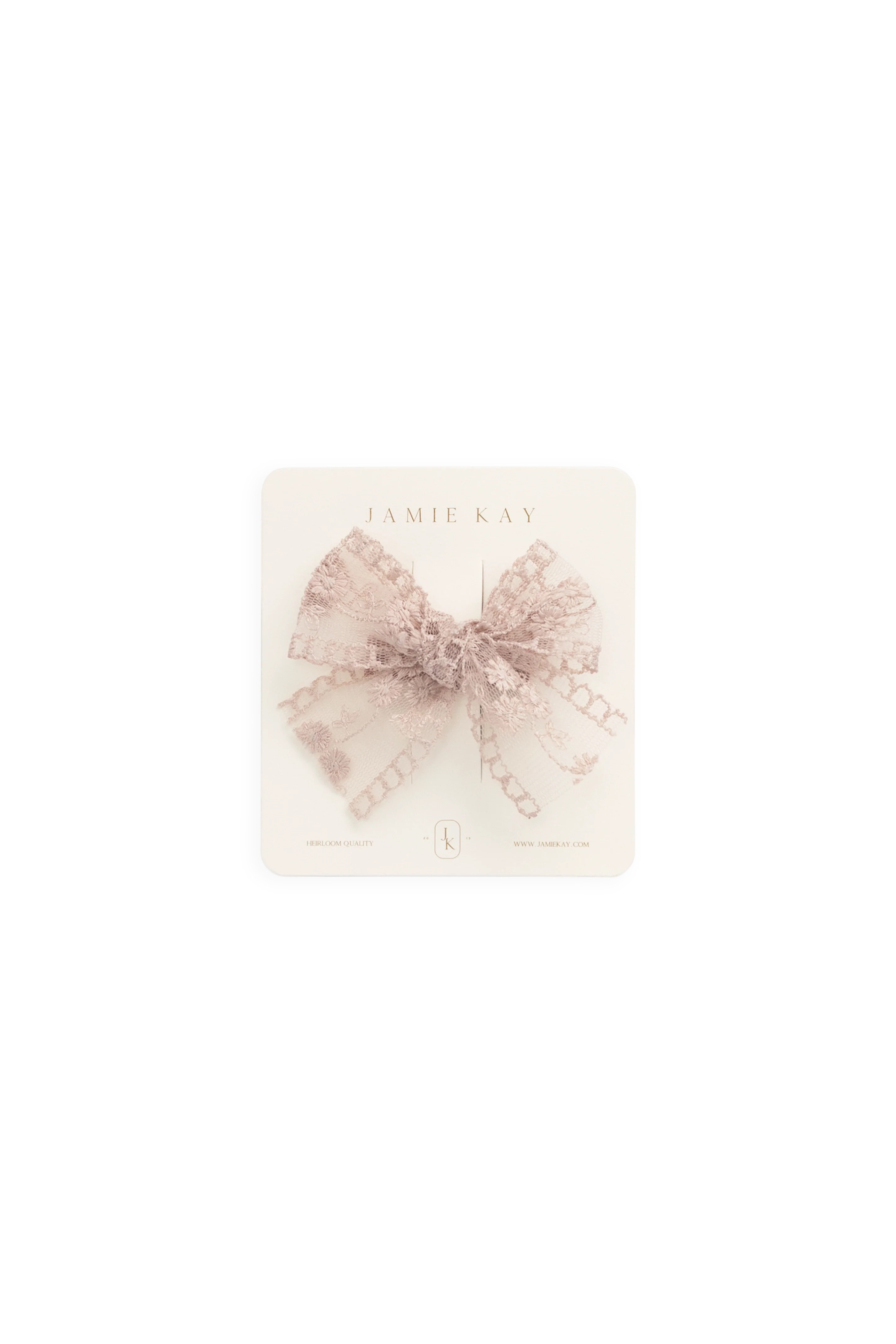【預購】JAMIE KAY -Paloma Hair Clip （Shell Pink）