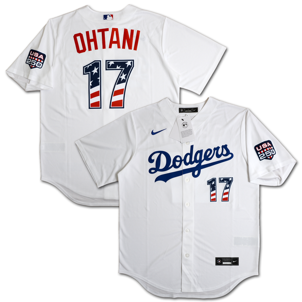 Nike 洛杉磯道奇隊 大谷翔平 4th of July USA 250 Stadium 球衣