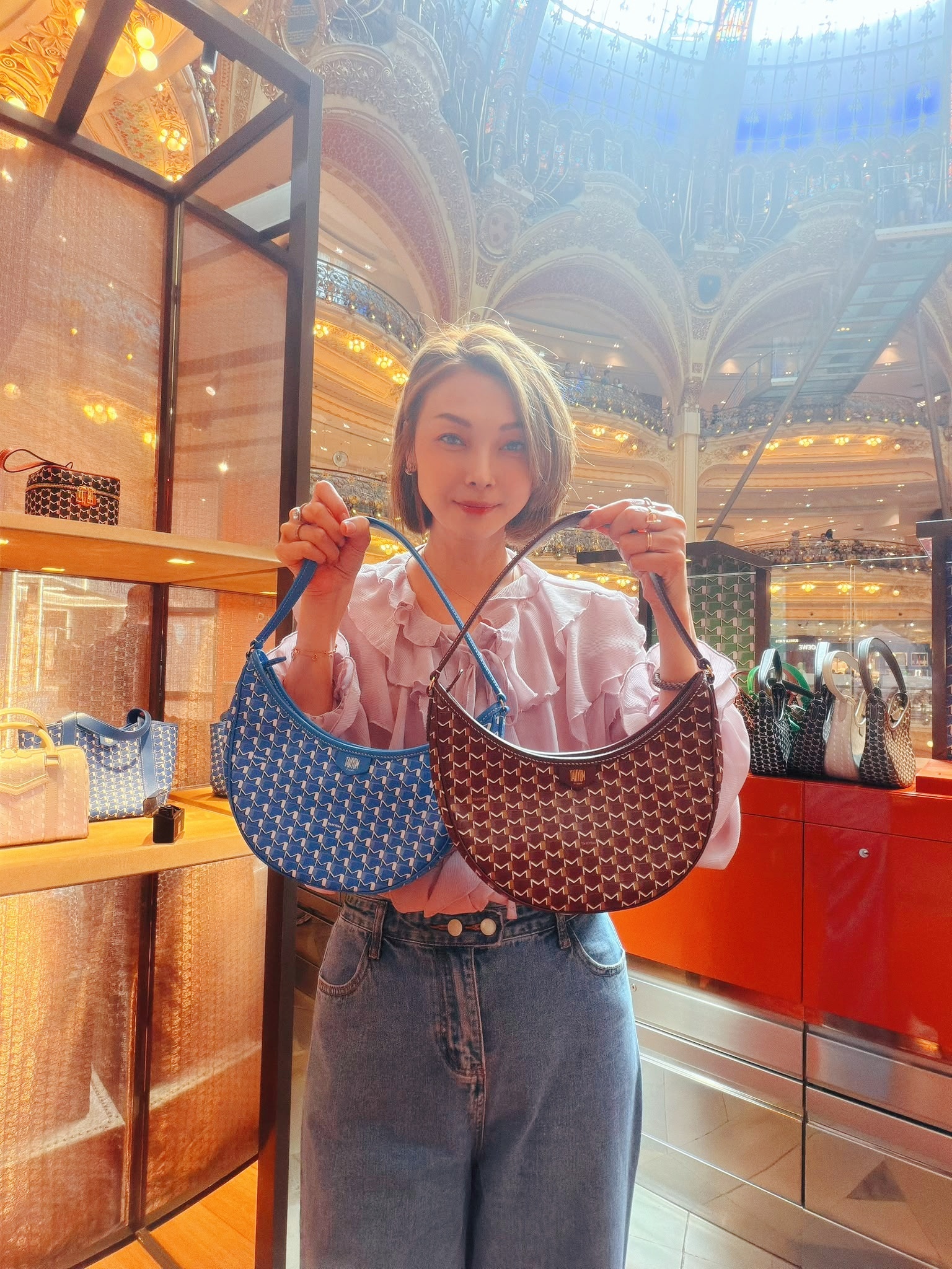 英國代購 Moynat Purple Moon Bag