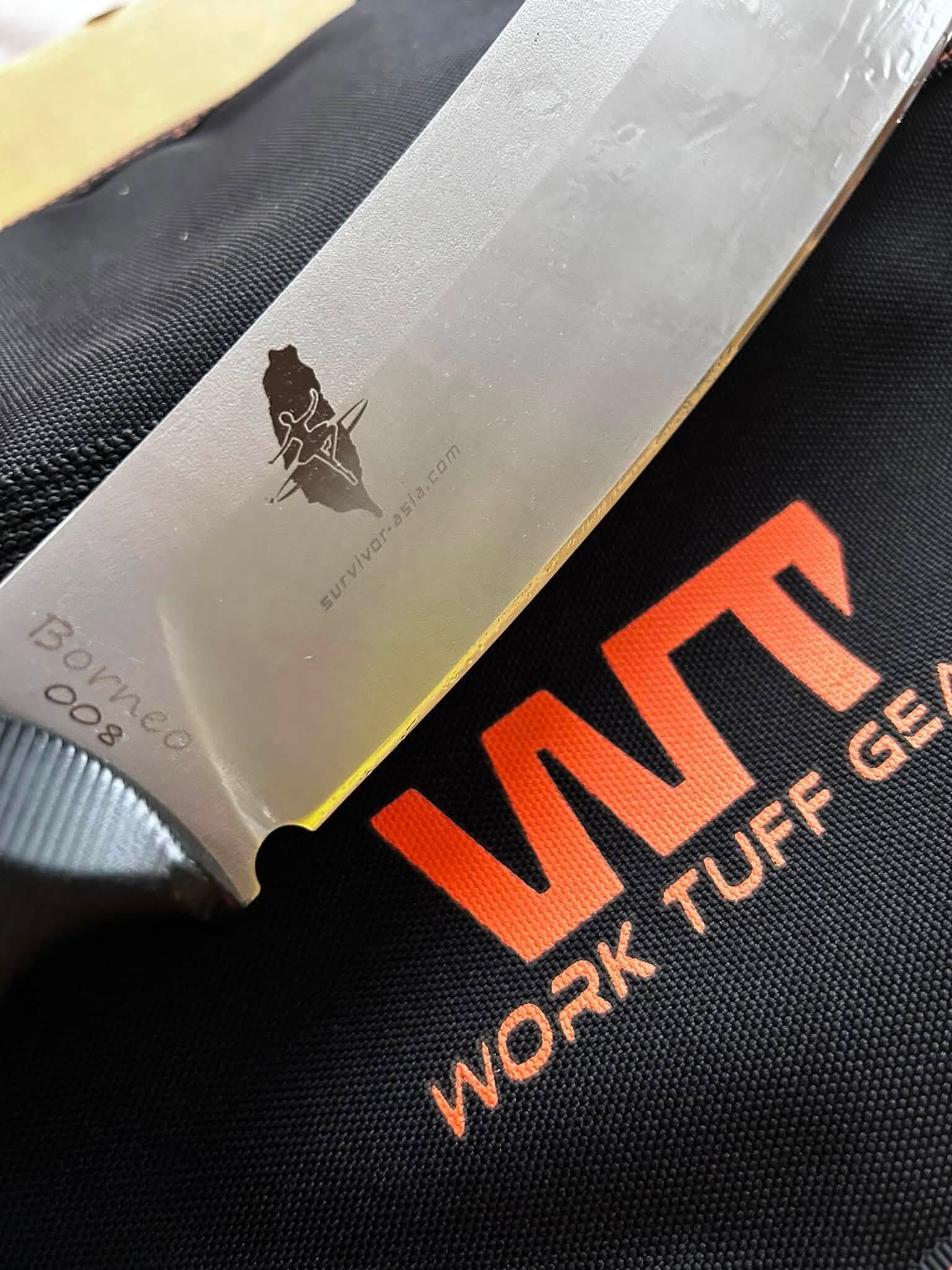 Work Tuff Gear X Survivor-Asia 2026聯名刀Borneo AEB-L 台灣製造
