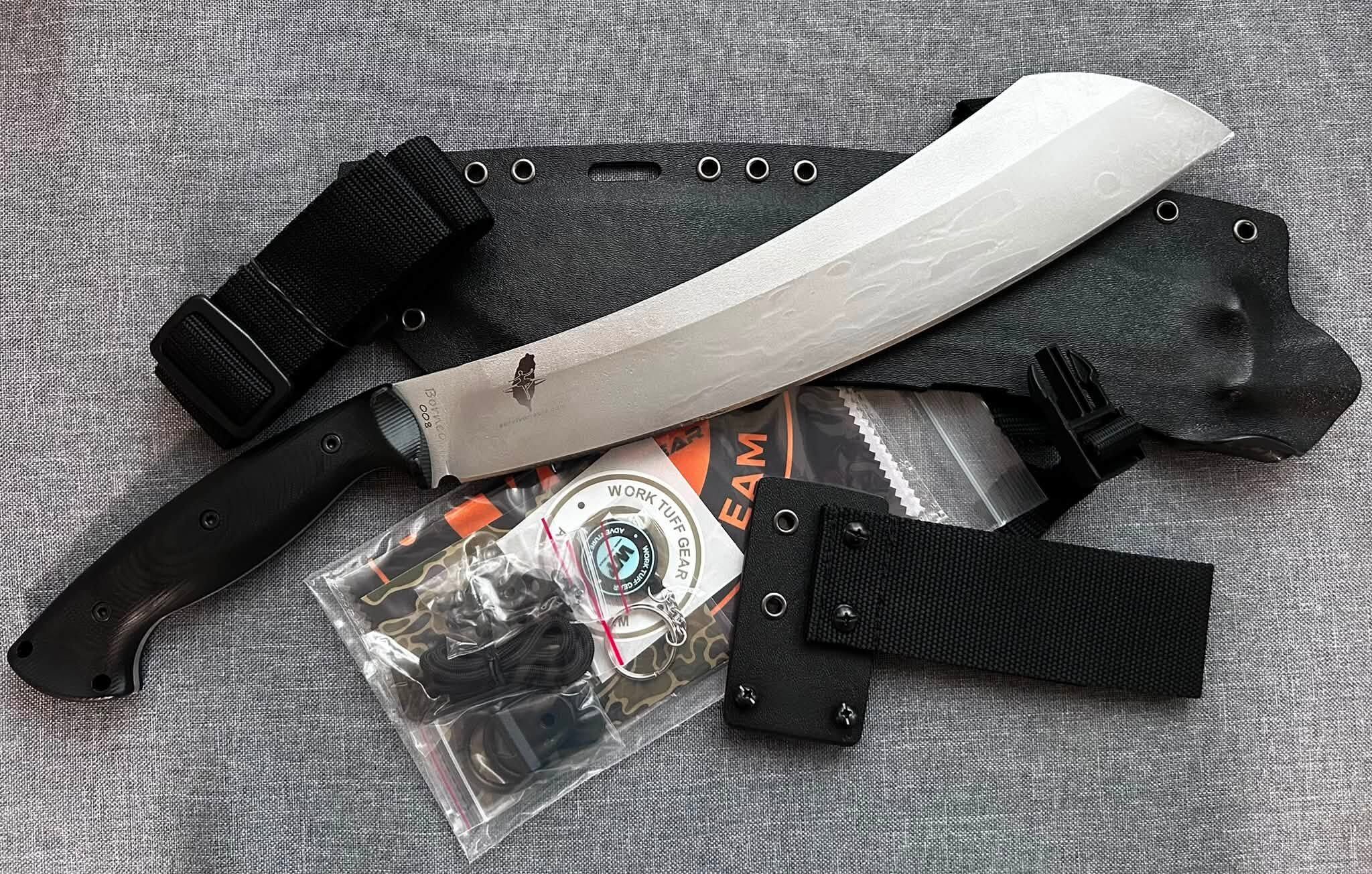 Work Tuff Gear X Survivor-Asia 2026聯名刀Borneo AEB-L 台灣製造