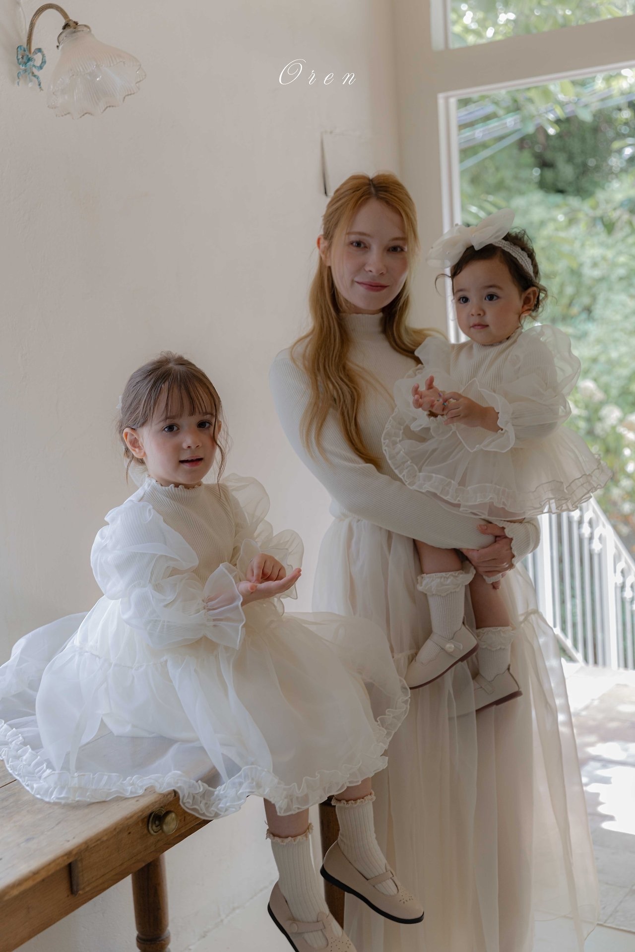 OREN Severin Organza Suit｜Dress（With Mom）