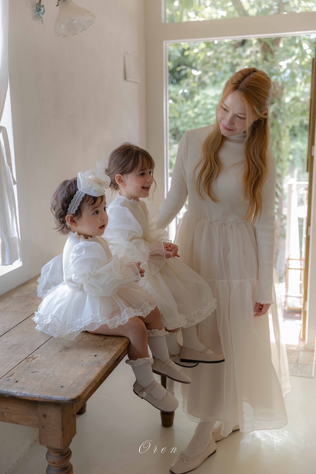 OREN Severin Organza Suit｜Dress（With Mom）