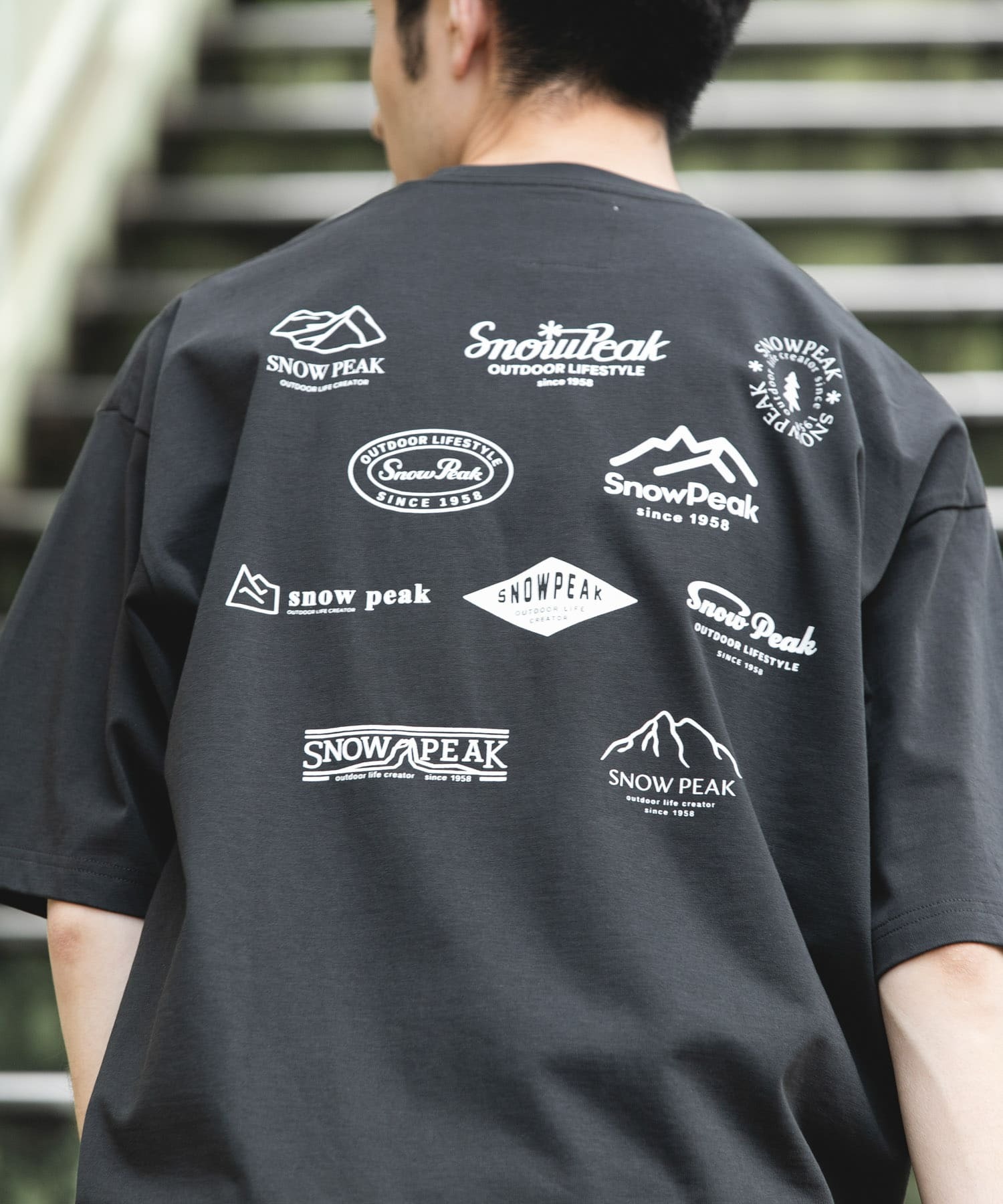 Snow Peak x Urban Research Doors 別注 Protoarchiveprint T-Shirt