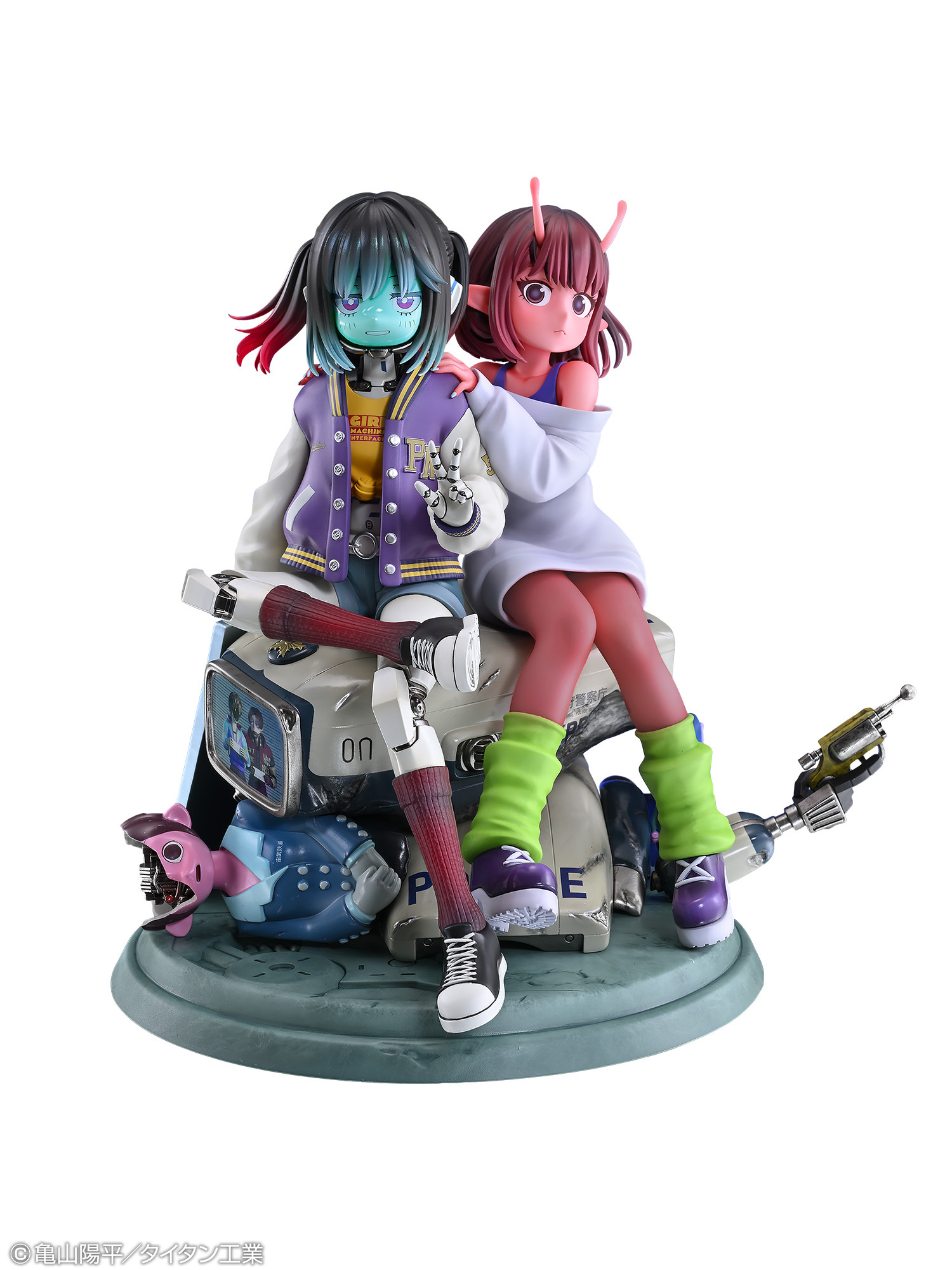 「ACG.GO」「預購」日版 Medicos Entertainment《MILKY SUBWAY 銀河特急》千春 & 牧奈 (Chiharu & Makina) 1/7 比例模型