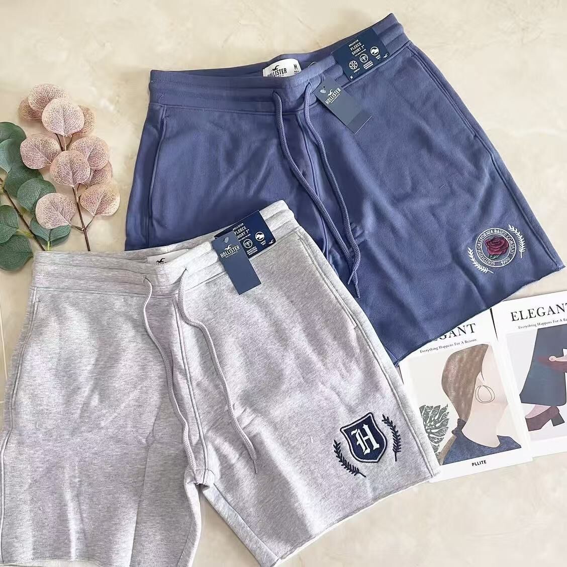 HOLLISTER LOGO SHORTS