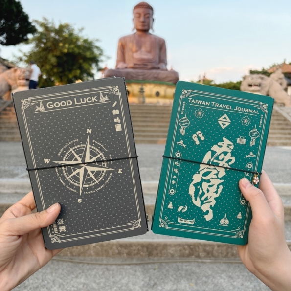 台灣旅行手帳 創作旅伴手帳本 切割墊手帳本 霧透白｜Imat