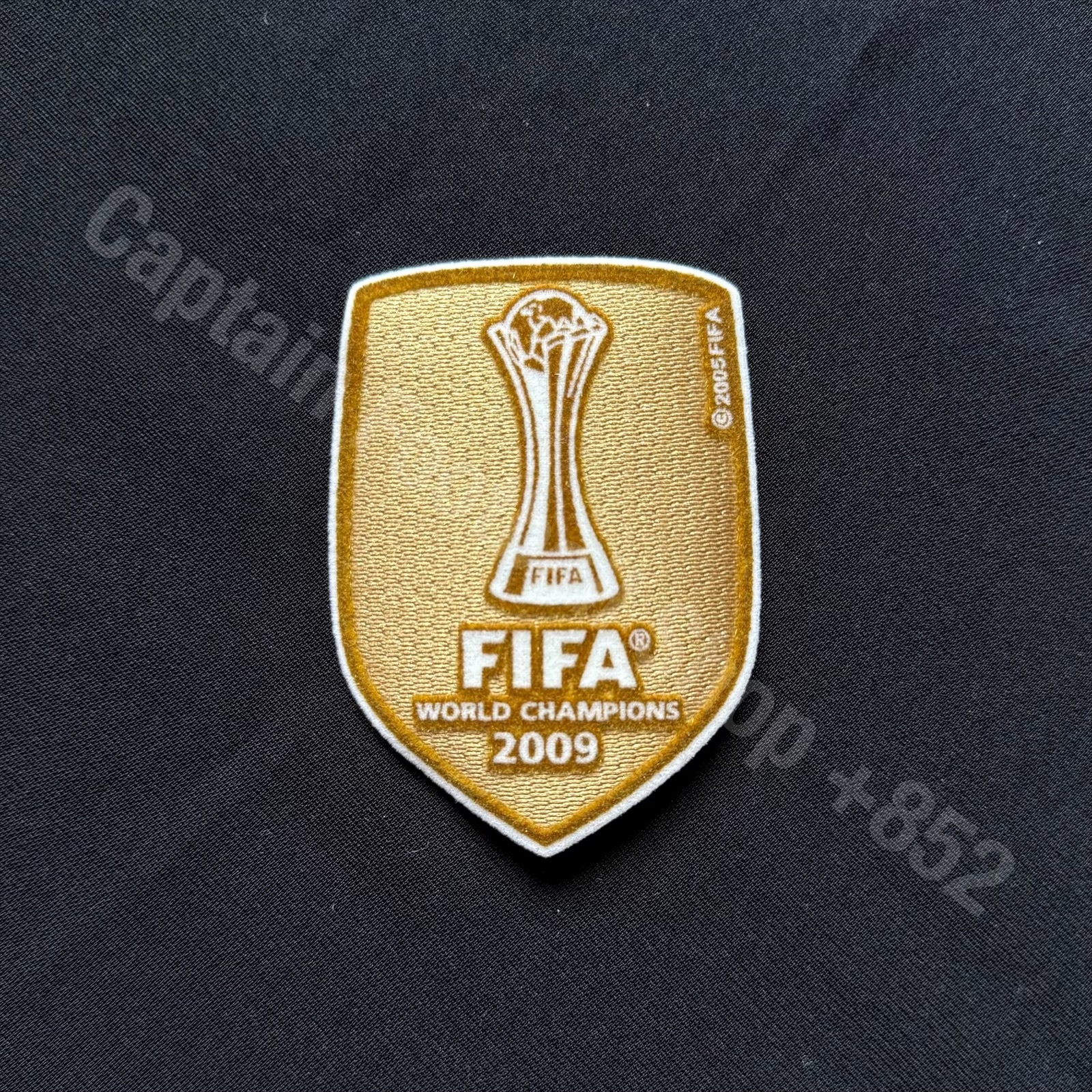 Official 2009 FIFA Club World Cup Champions Patch