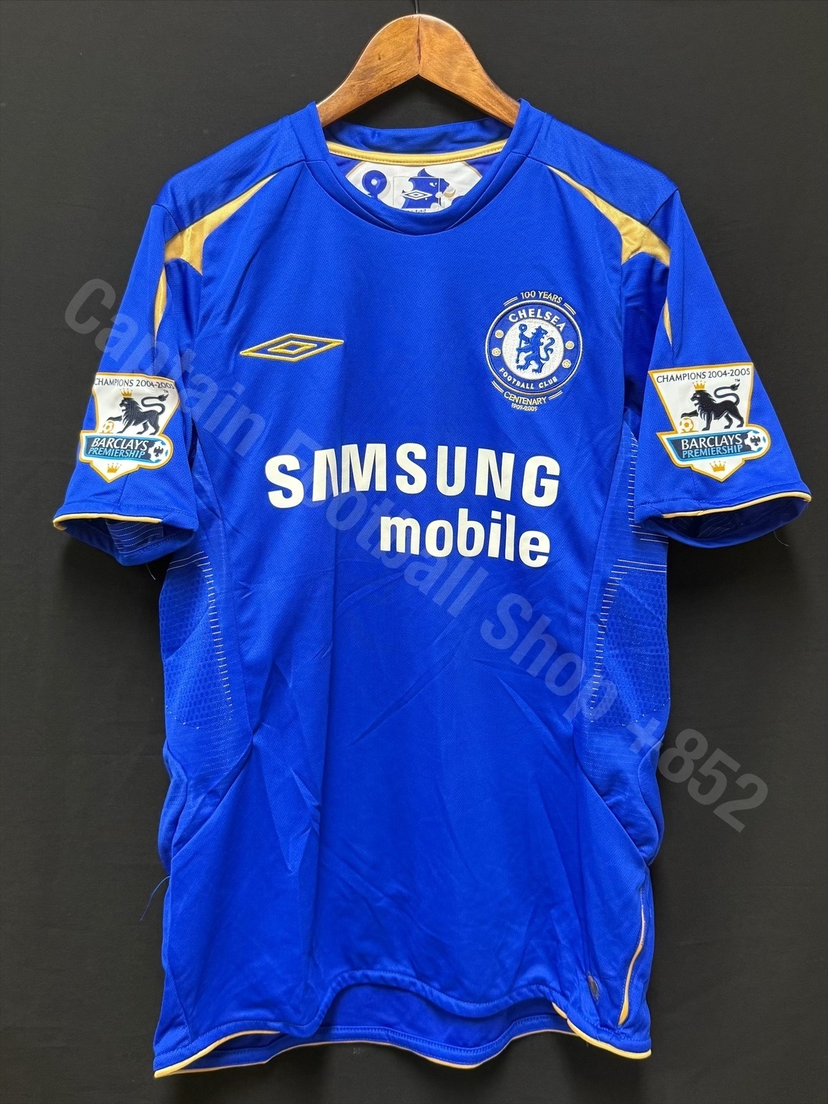 Chelsea 2005-2006 Umbro Centenary Home Shirt #8 LAMPARD