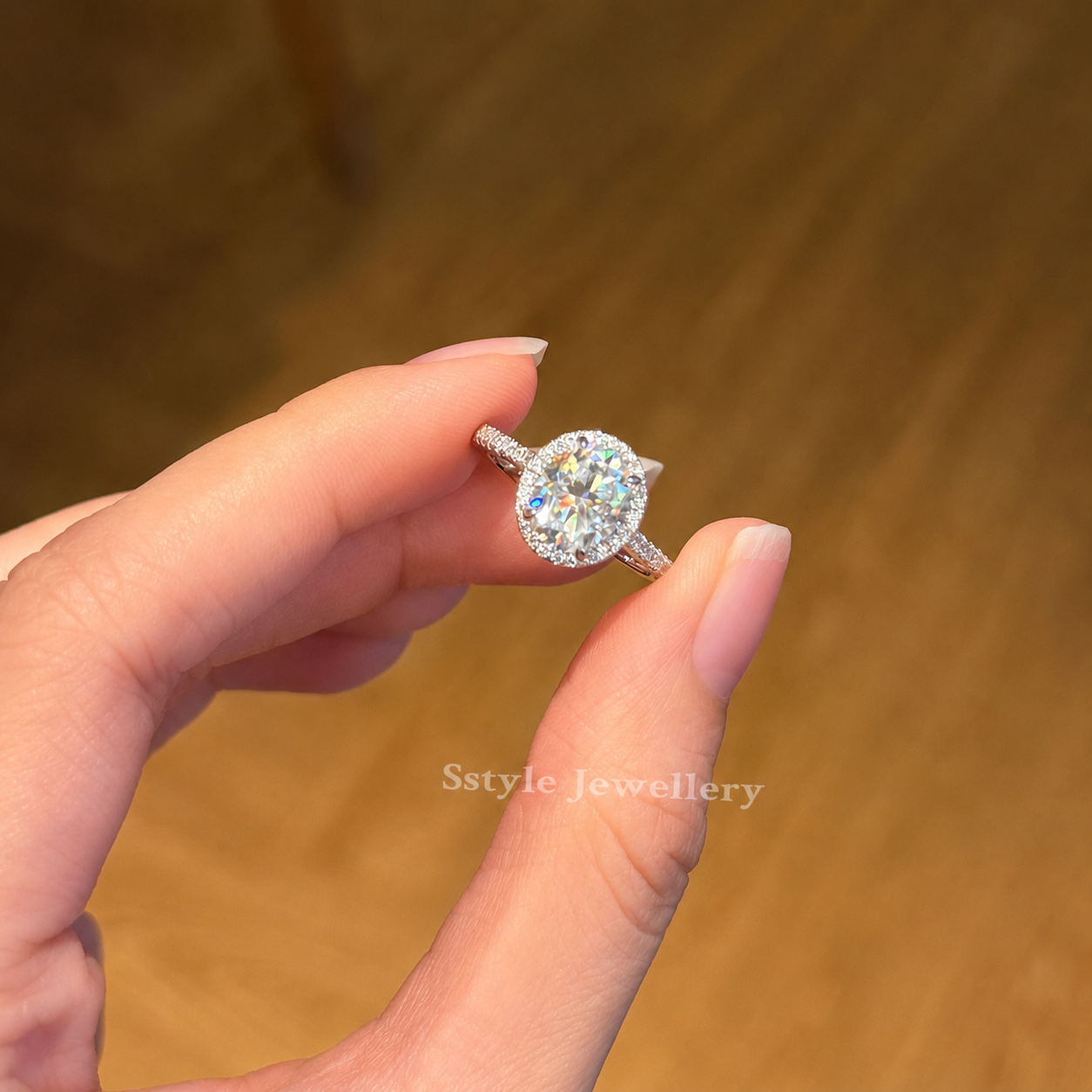 Carter Moissanite Ring
