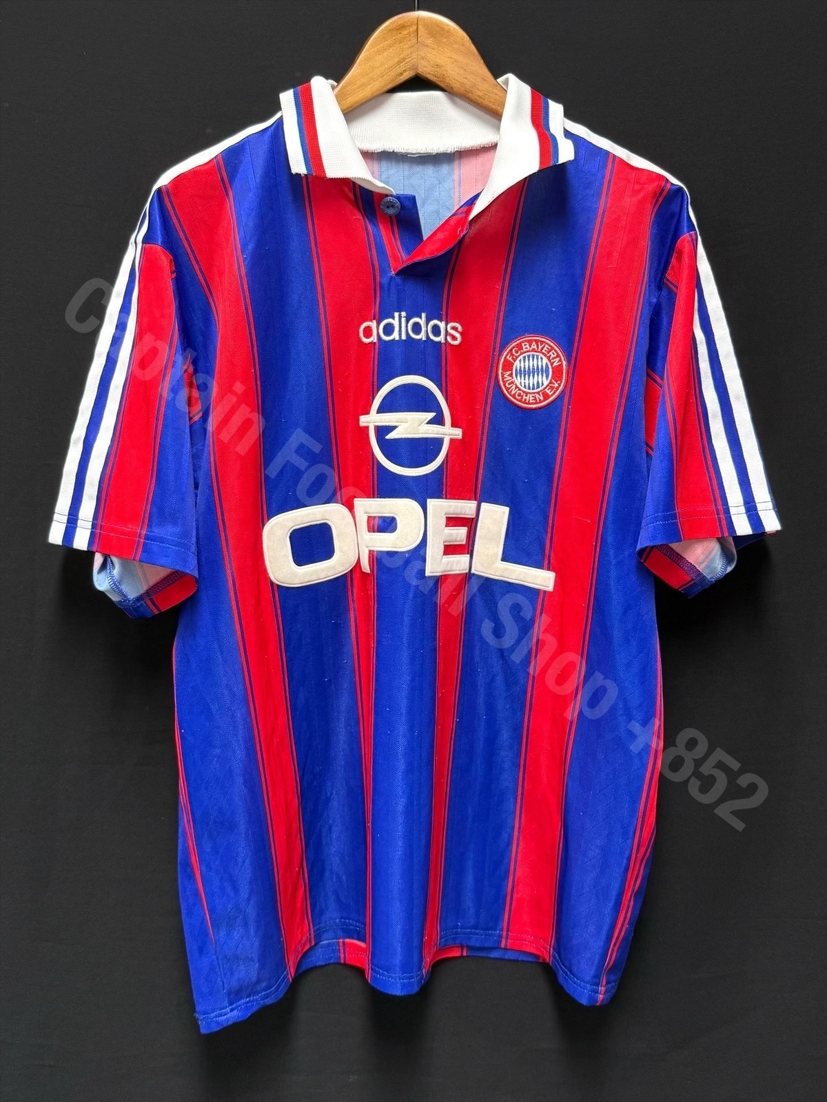 Bayern Munich 1995-1996 Adidas Home Shirt #18 KLINSMANN