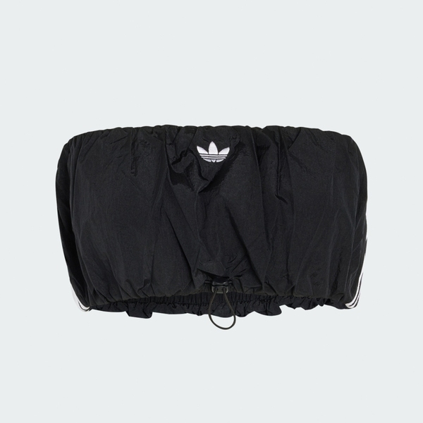 Adidas 愛迪達 Balloon Tubetop KY5057 女 背心 無肩帶背心 蓬鬆感 黑