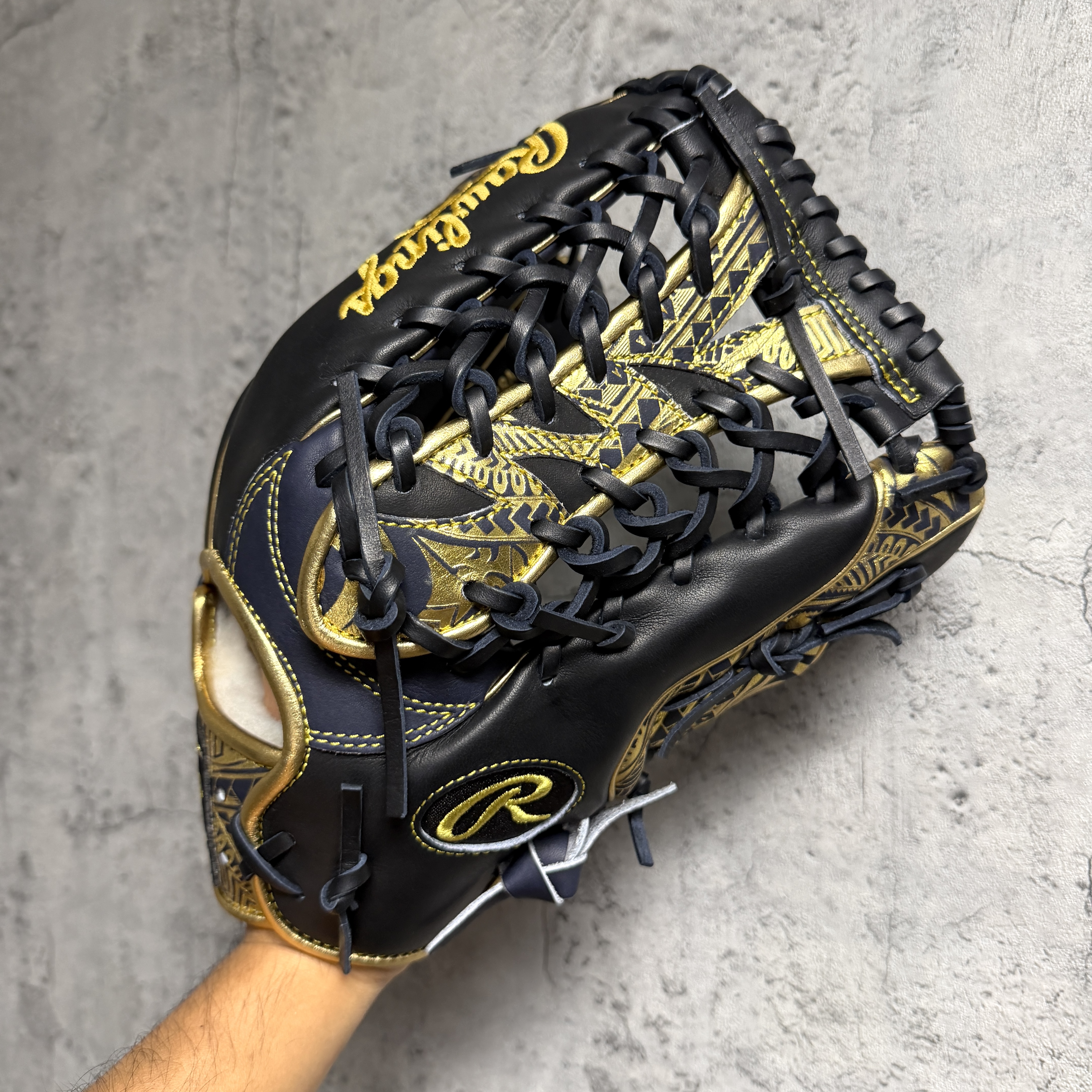 現貨! 12.5吋 Rawlings 黑x金 巫師 軟式 外野 GR6FHW2CB88MG