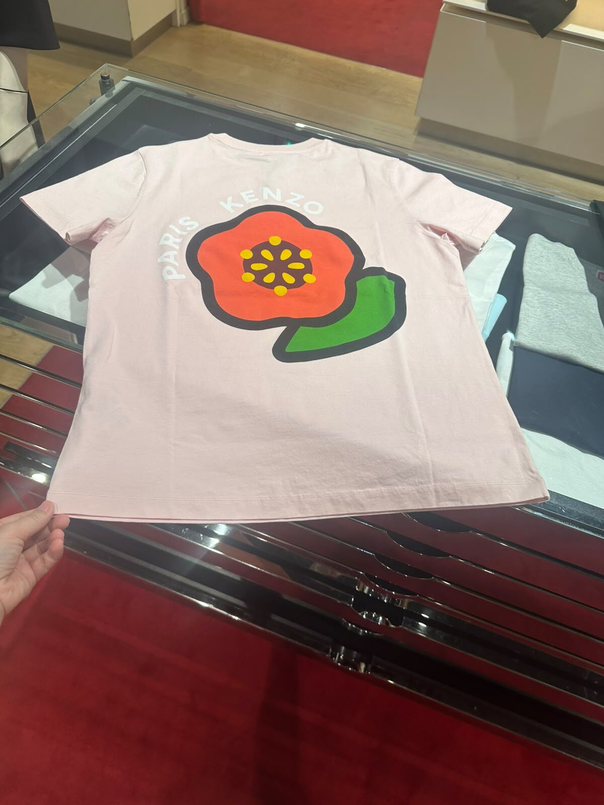 LYS02326 Kenzo 新款背後大花花短袖Tee