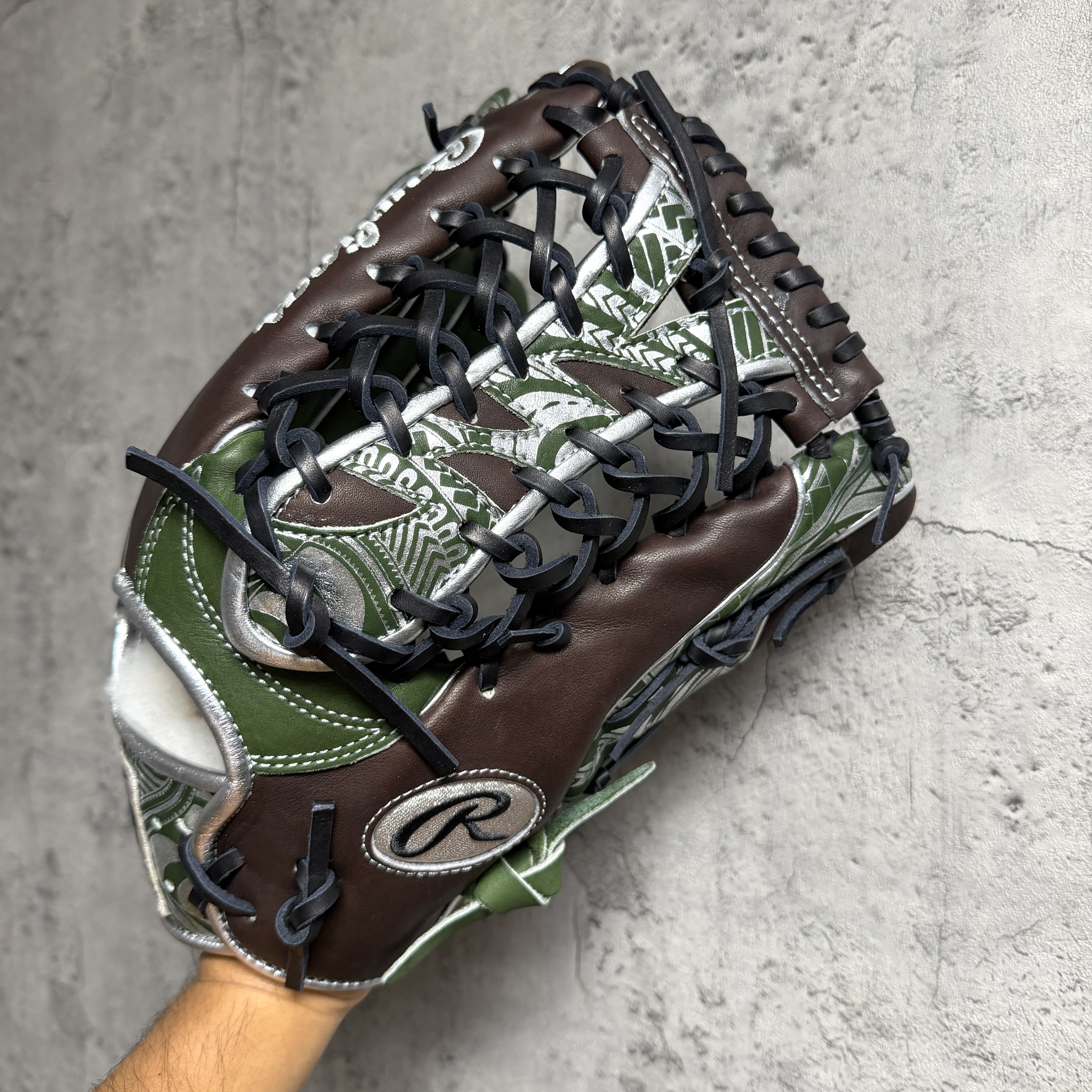 現貨! 12.5吋 Rawlings 軍綠x深棕 巫師 軟式 外野 GR6FHW2CB88MG