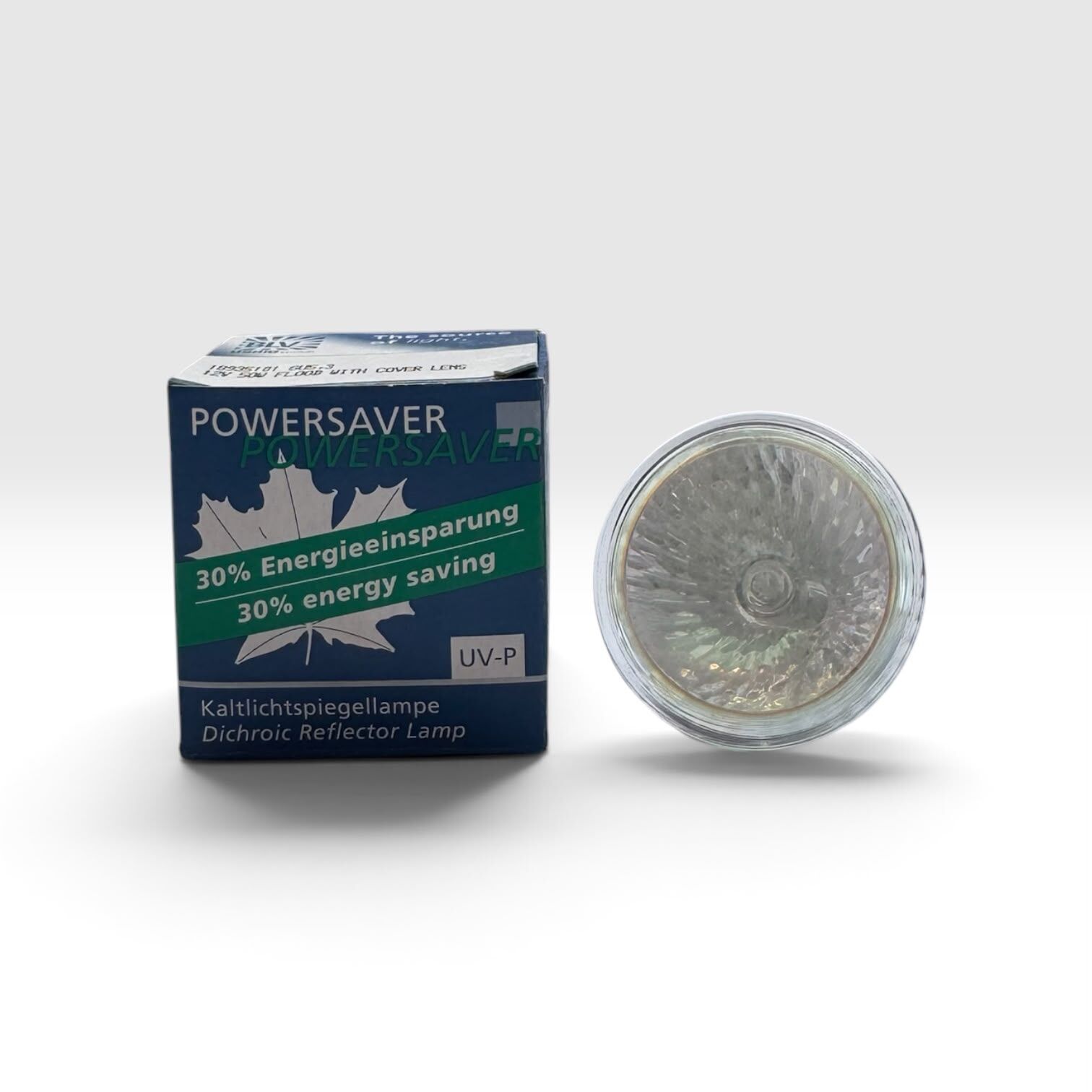 BLV 189351 POWERSAVER 12V 50W 3000K GU5.3 中等光束角（36度）MR16 燈泡 （相當於 75W 燈泡的亮度）
