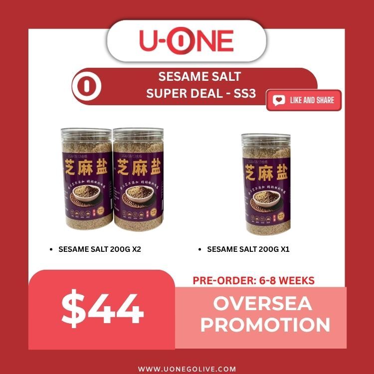 SESAME SALT  SUPER DEAL - SS3