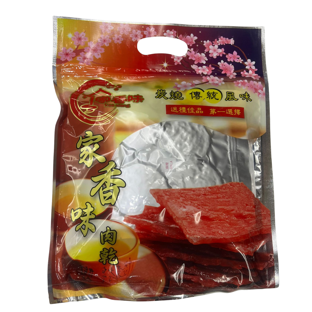 馬來西亞零食 Kaa Xiang 麻辣金錢肉 500g