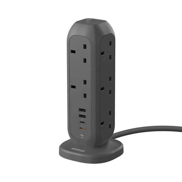 MOMAX ONEPLUG PD35W 11-Outlet Quick Charge Power Strip (US11AUKE / US11AUKW)