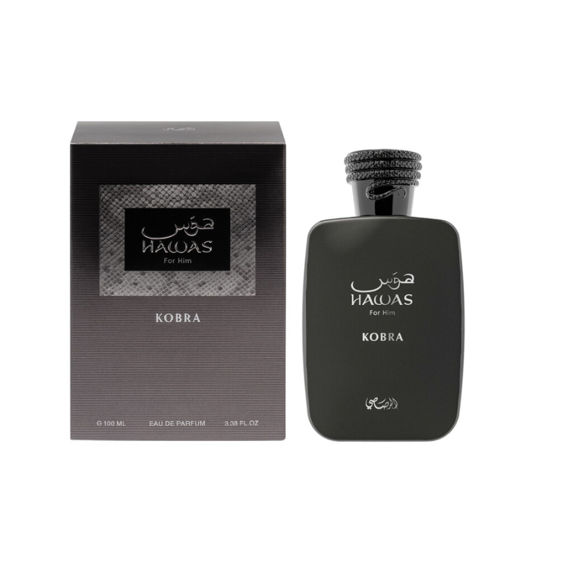 (預訂7-10天到貨)Rasasi Hawas Kobra 男士濃香水 100ml (2025 新款)(Barcode: 614514331064)