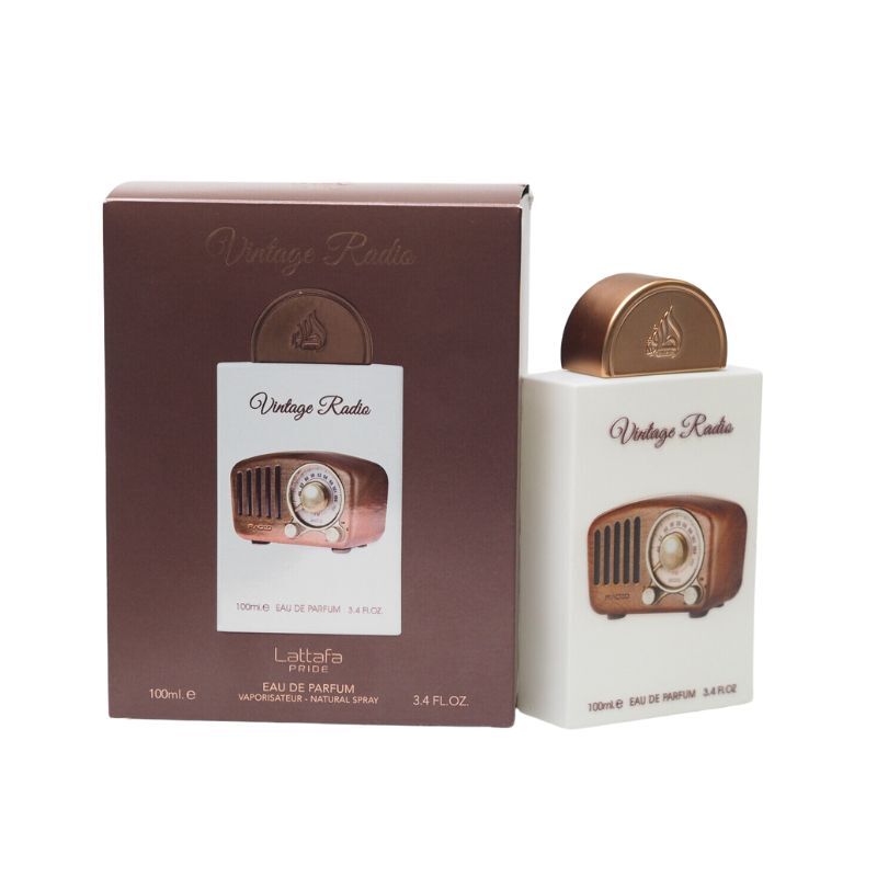 (預訂7-10天到貨)Lattafa Pride Vintage Radio 中性濃香水 100ml (Barcode: 6290360592909)