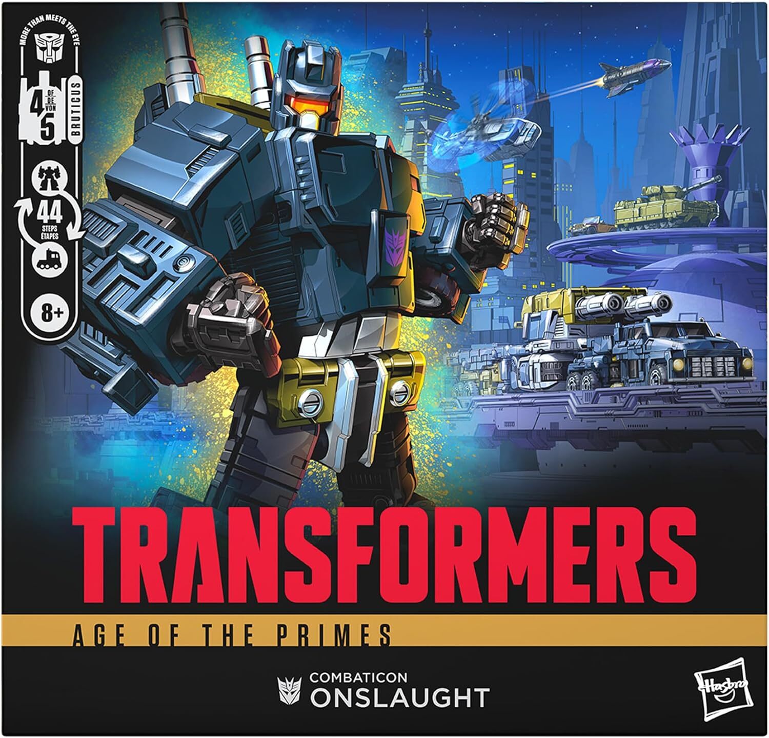 Hasbro 孩之寶變形金剛 世代系列 至尊紀元 指揮官戰將 襲擊 ONSLAUGHT 混天豹 軍事合體 G19665L00