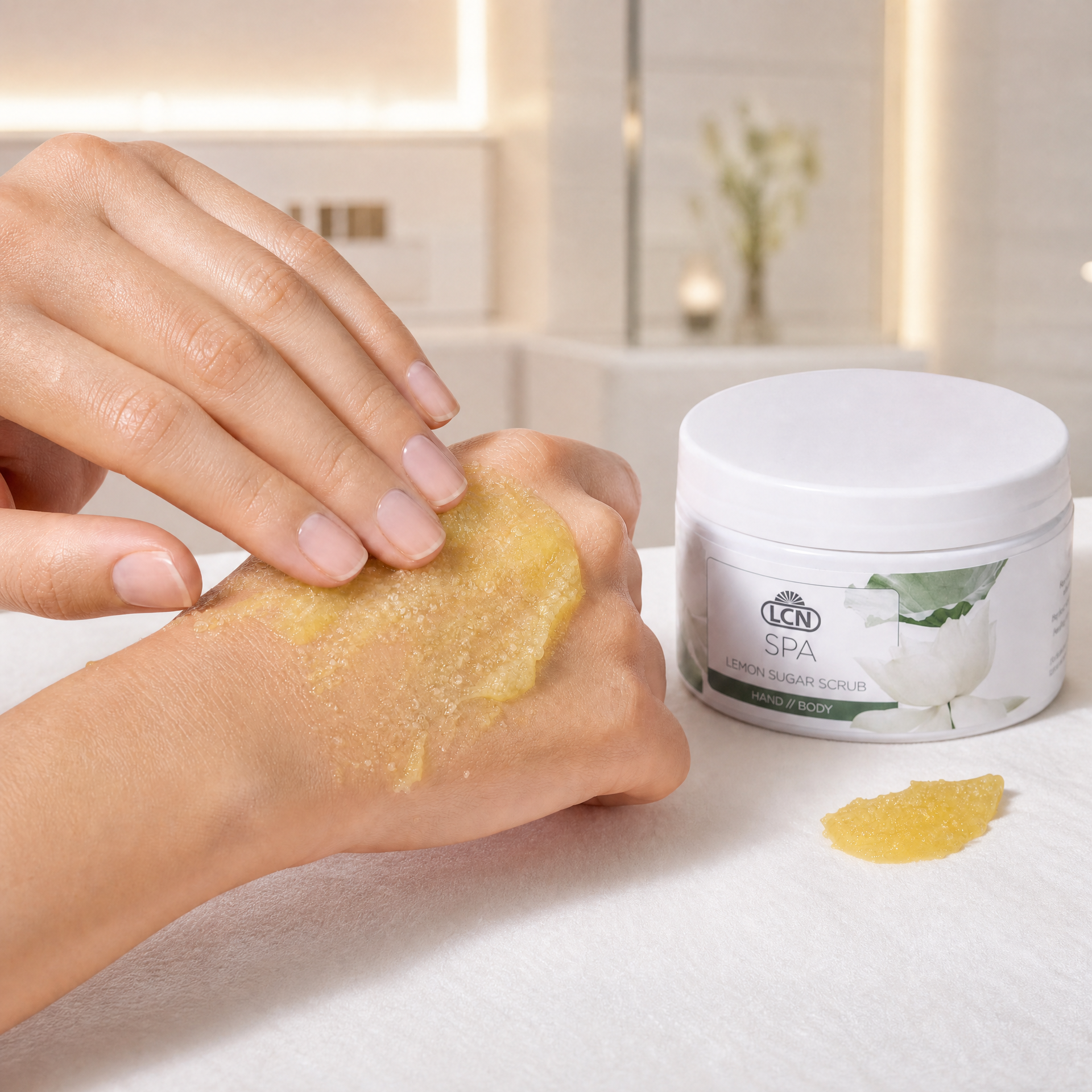 LCN SPA lemon sugar scrub 250ml