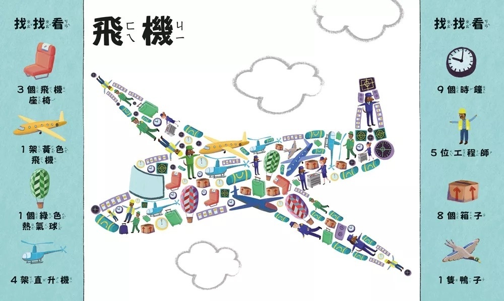 找找看，在哪裡?：交通工具篇