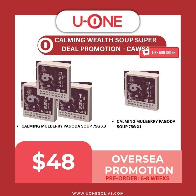 CALMING WEALTH SOUP SUPER DEAL PROMOTION - CAWS4