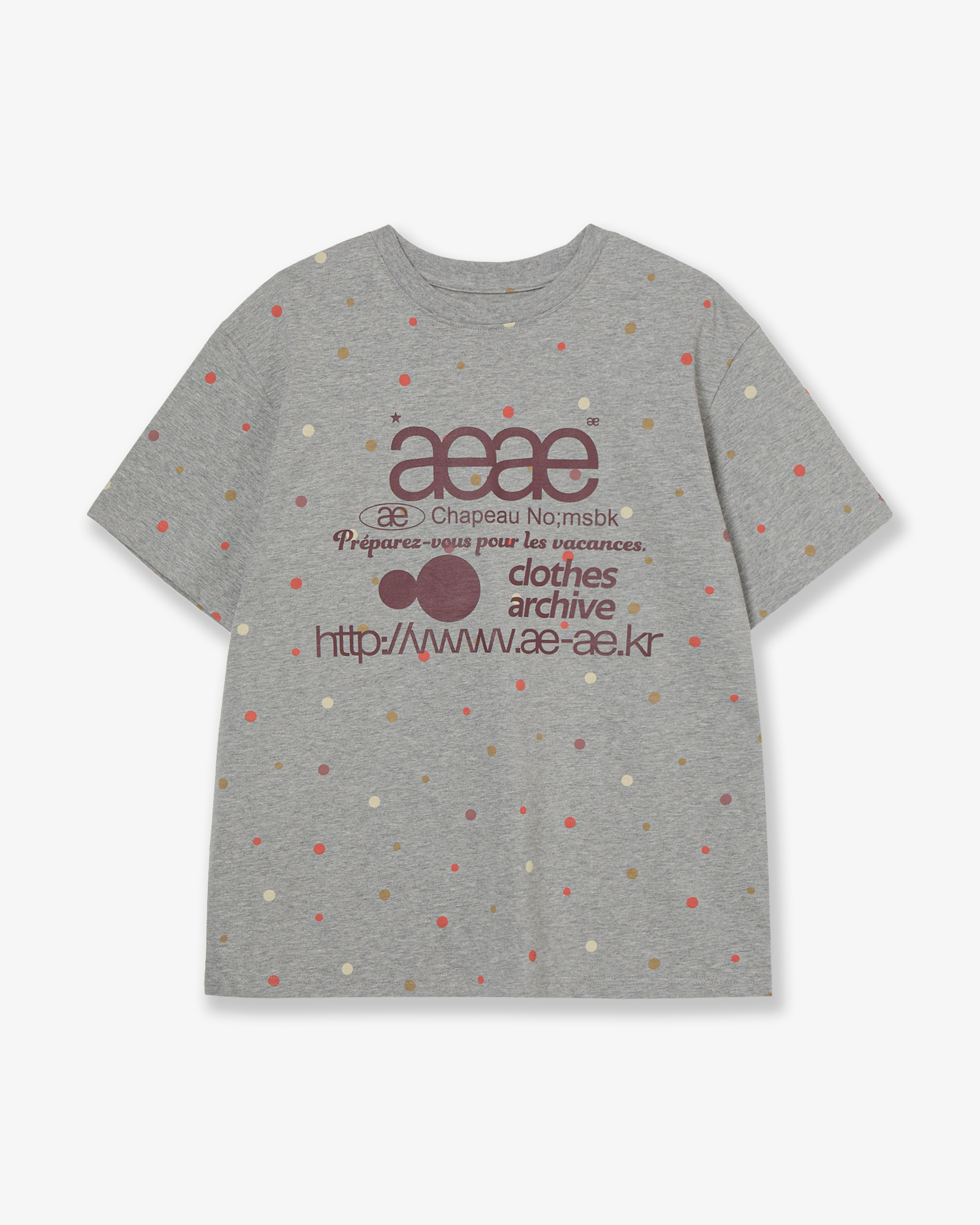 WEB LOGO COLOR DOT T-SHIRTS