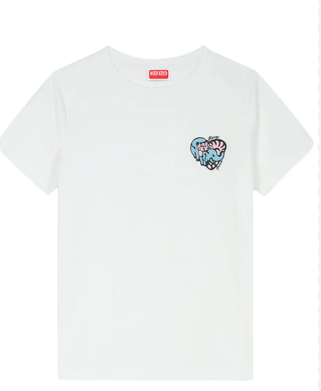 LYS02349 Kenzo 細老虎大象Logo短袖Tee