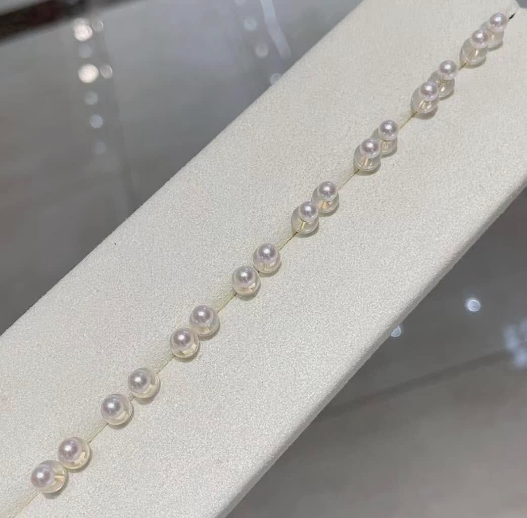 日本Akoya小燈泡18K金耳針