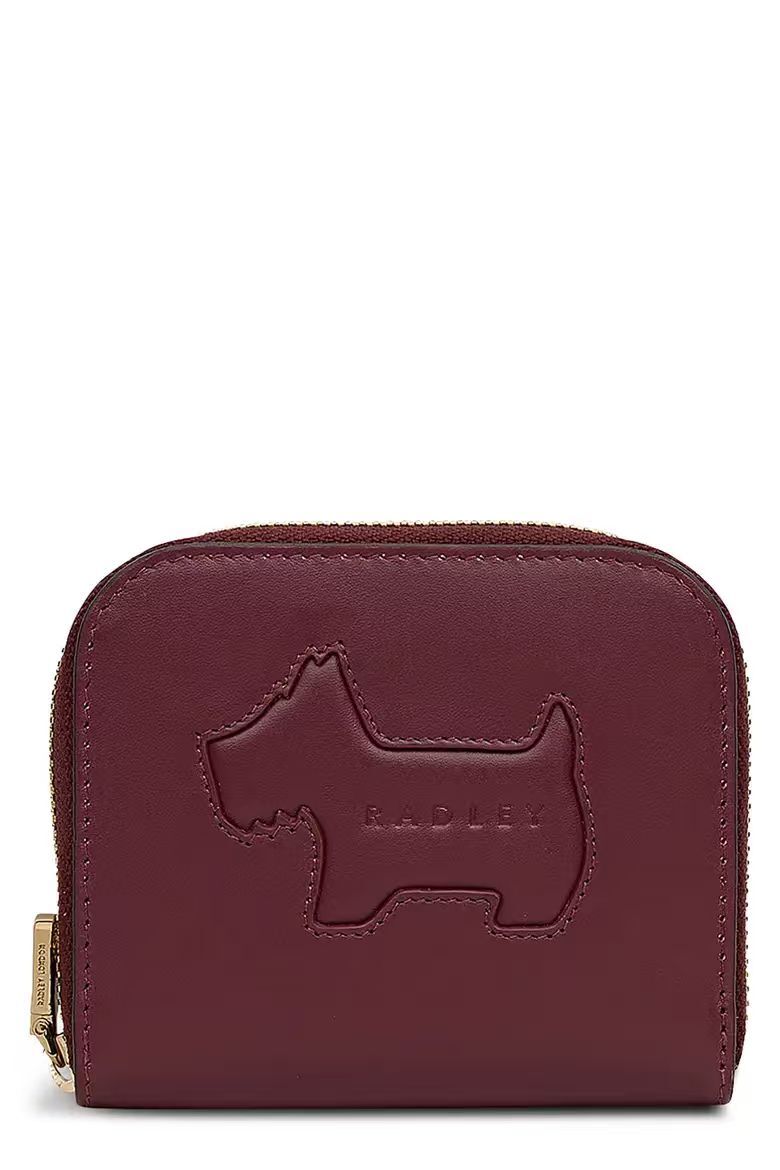 【預購】RADLEY LONDON H082161 Hadley Lane 拉鏈銀包 (酒紅色)