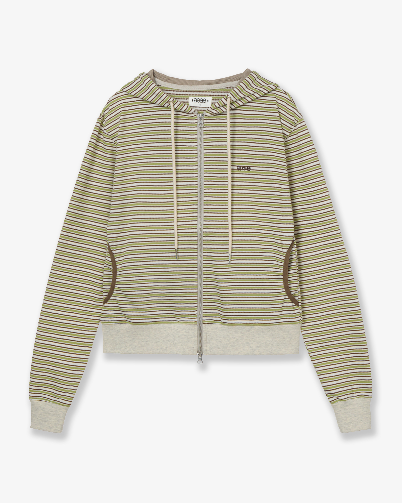 STRIPE HOODIE ZIP UP