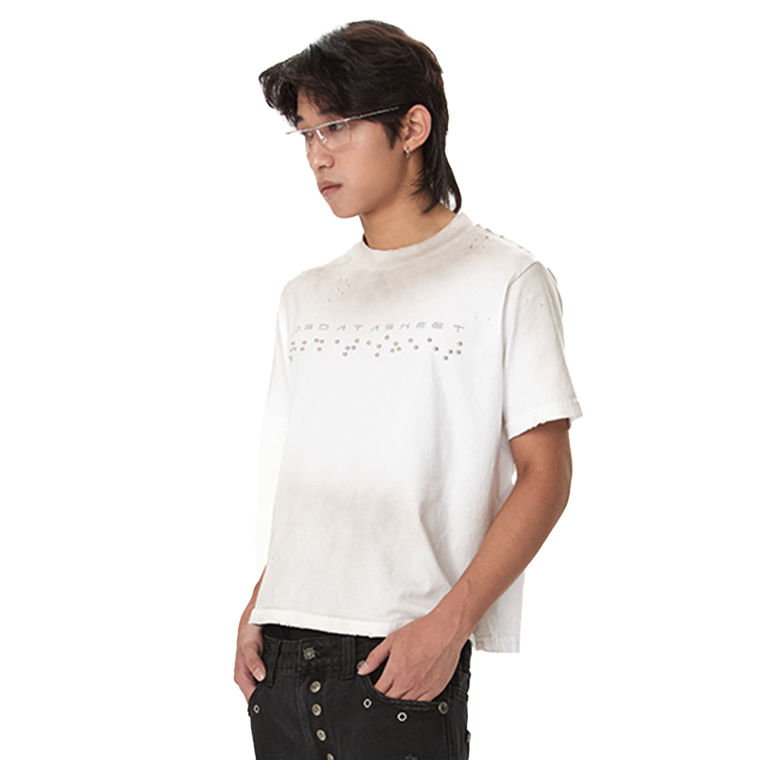 JOBDATASHEET Embossed Braille Tee [D49]